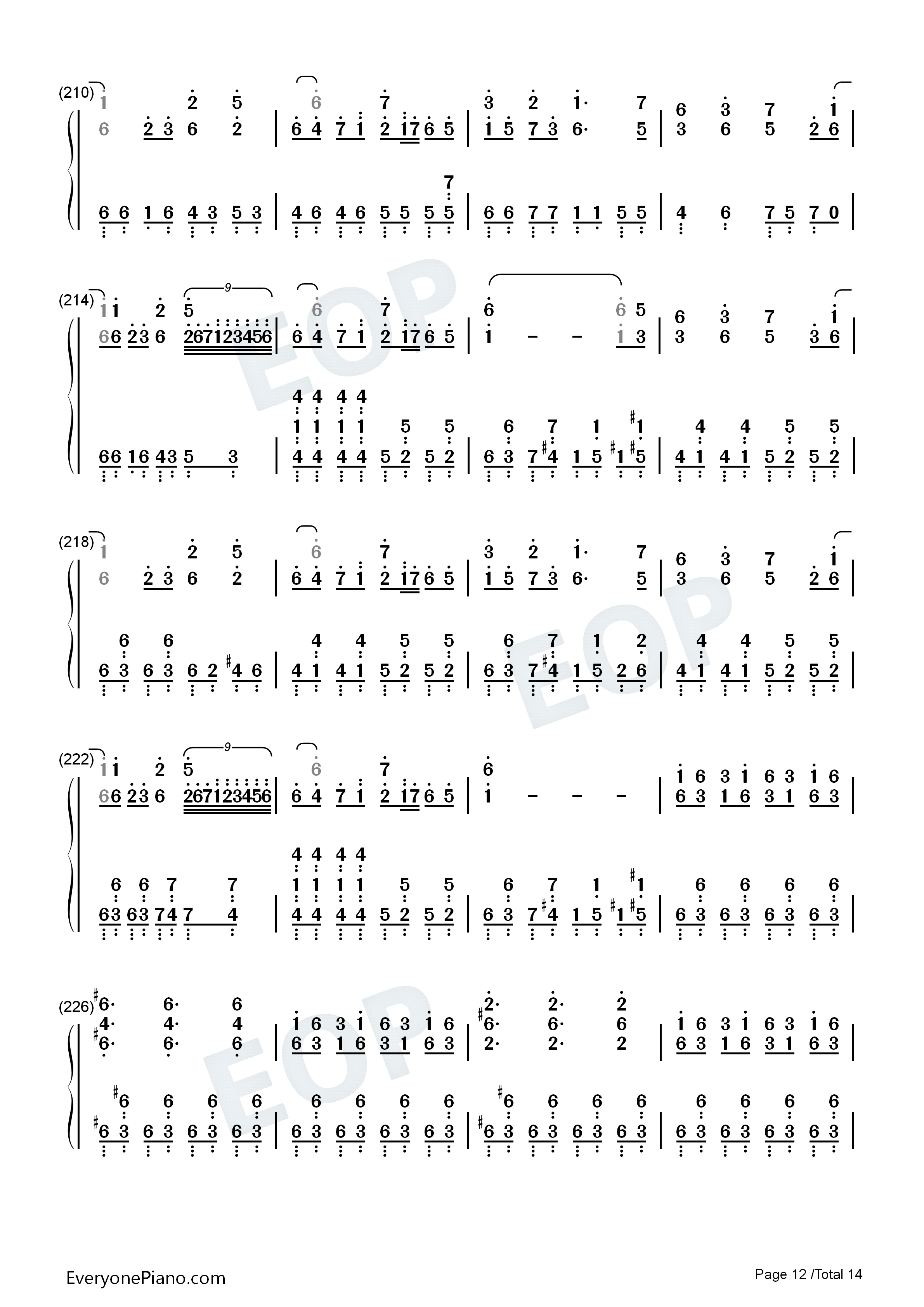 最终鬼畜妹フランドール・S钢琴简谱_COOL&CREATE___触手猴演唱