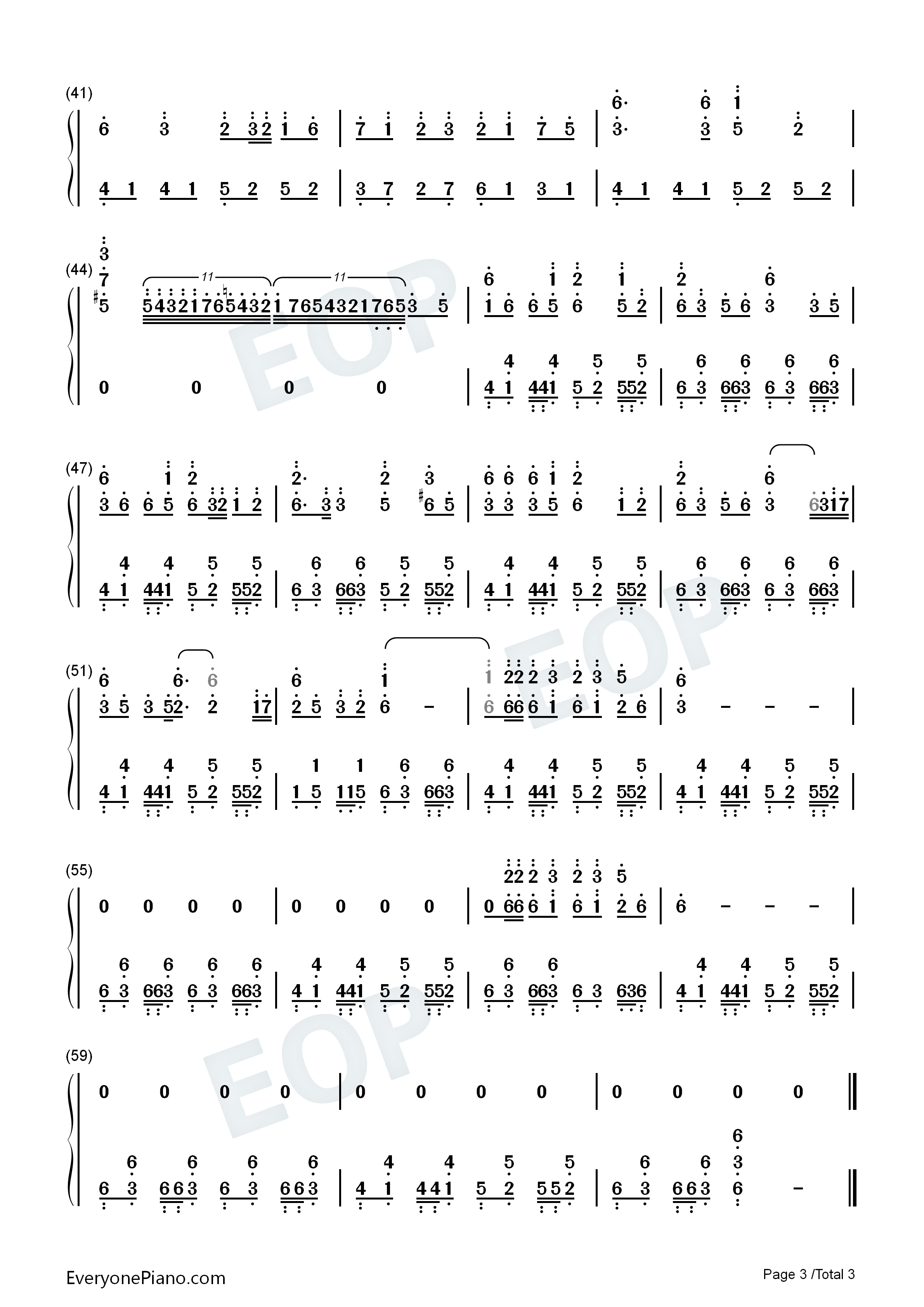 桜音钢琴简谱_ピコ演唱
