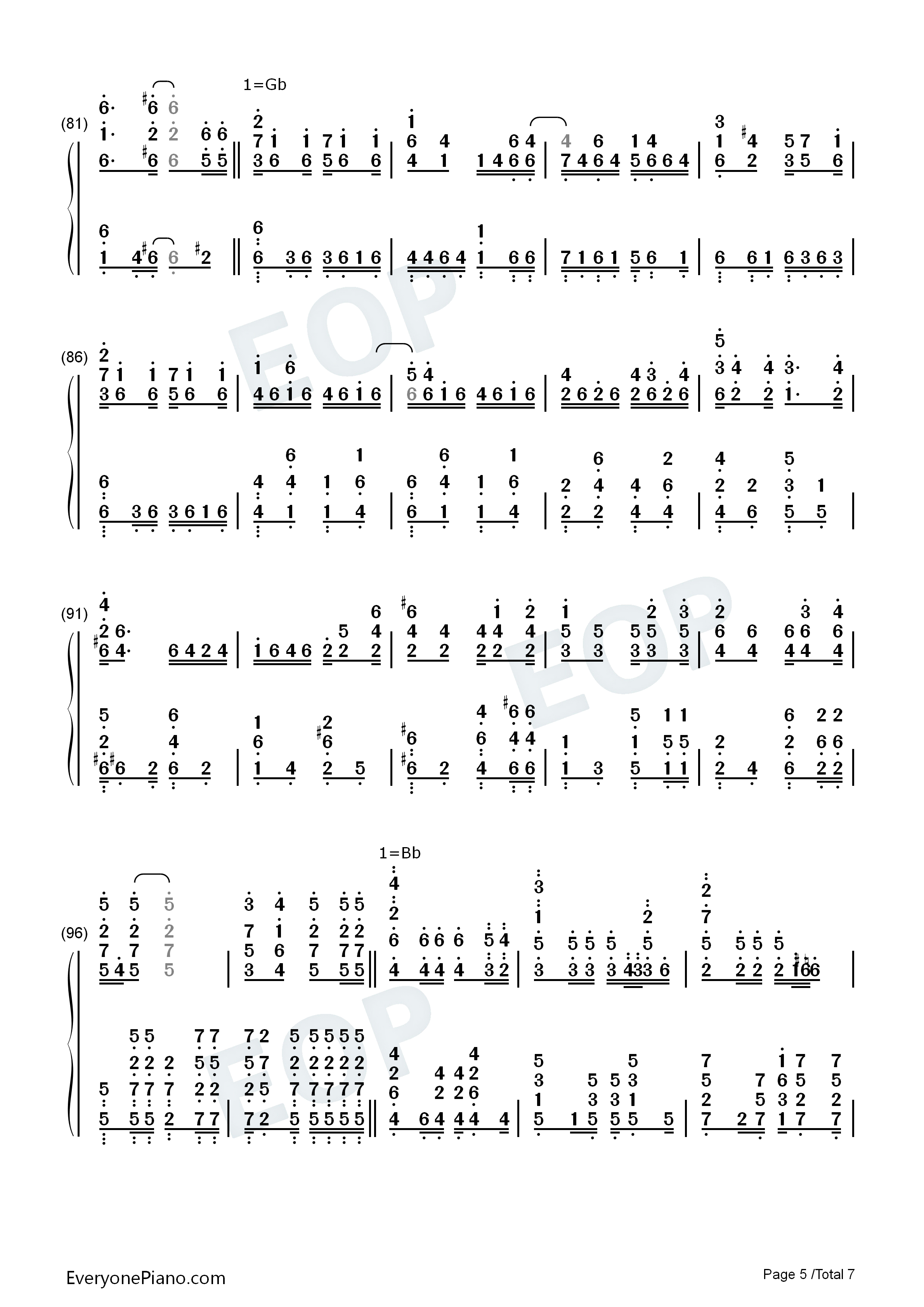 I_See_You钢琴简谱_Leona_Lewis演唱