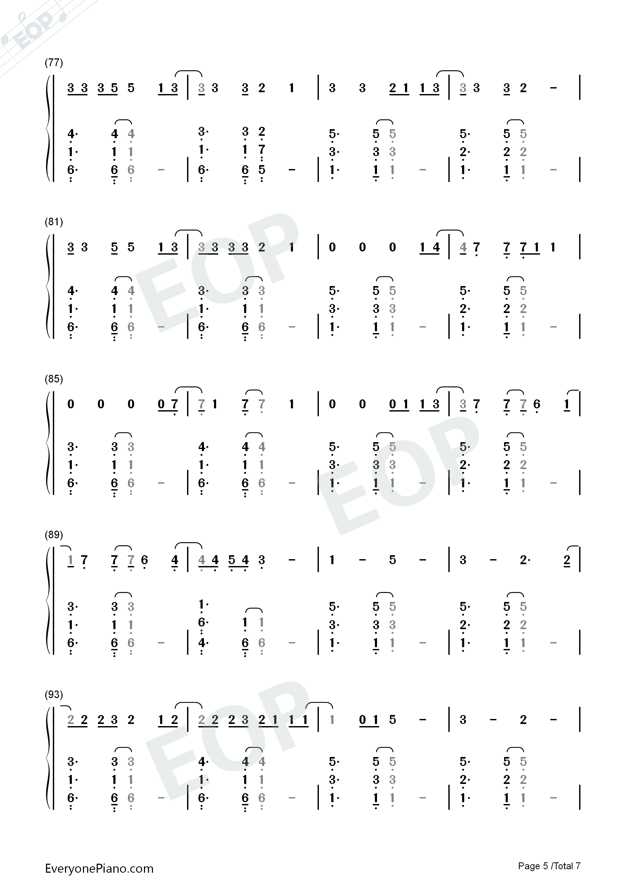 Clean钢琴简谱_Taylor_Swift演唱