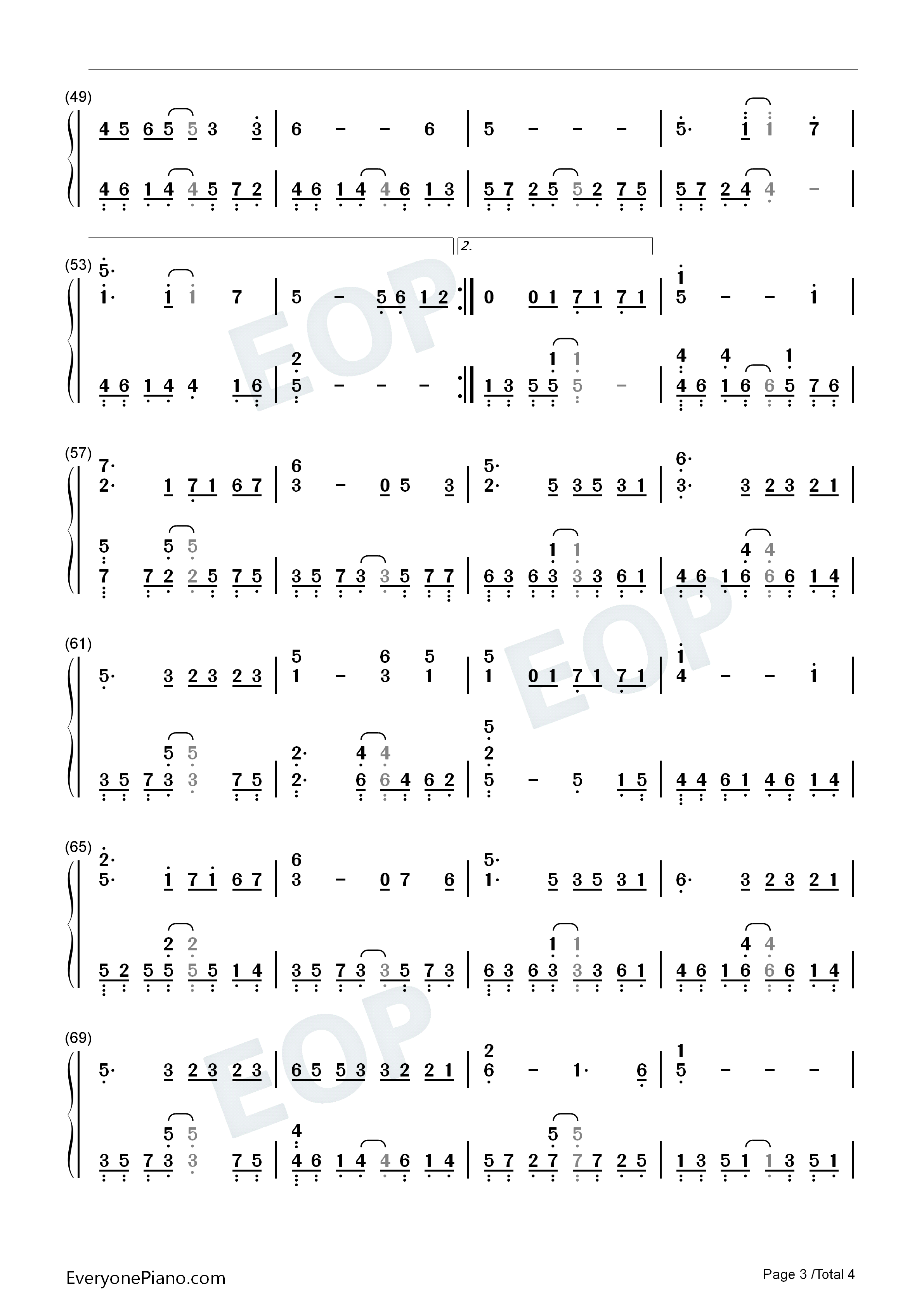 离人钢琴简谱_林志炫演唱