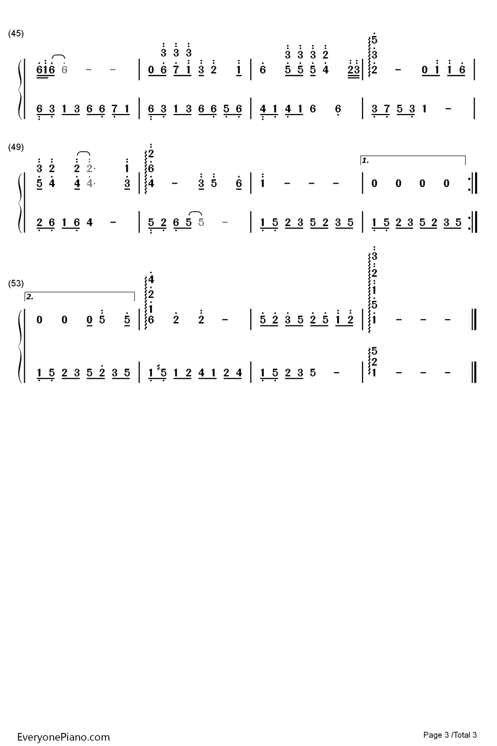 如果云知道钢琴简谱_许茹芸演唱