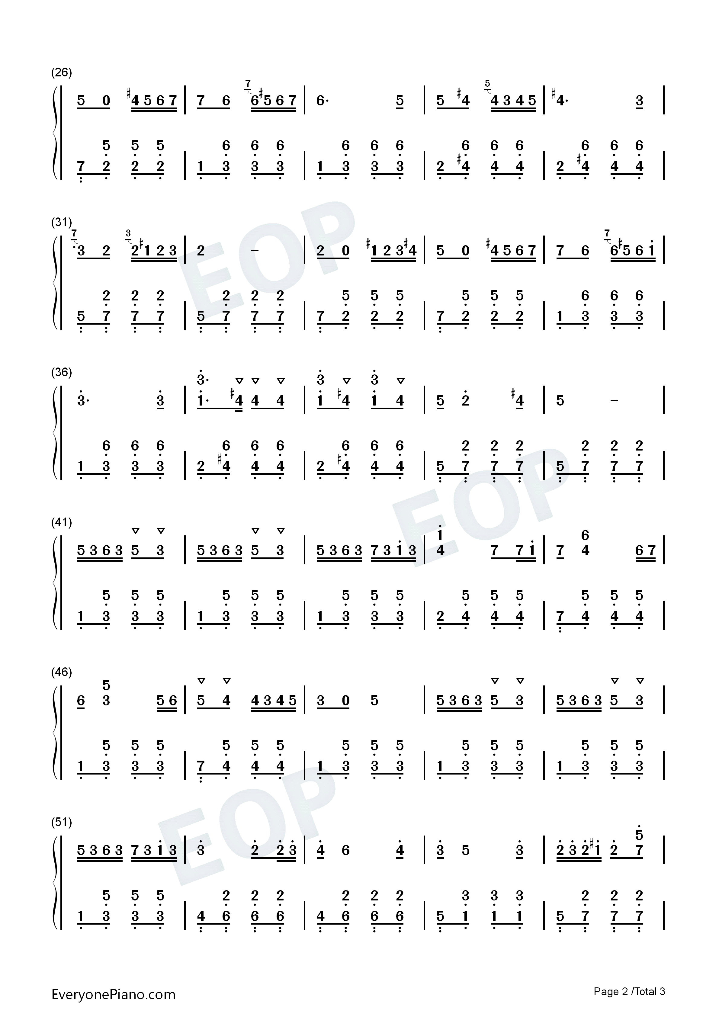 游行进行曲钢琴简谱_H.利希纳演唱