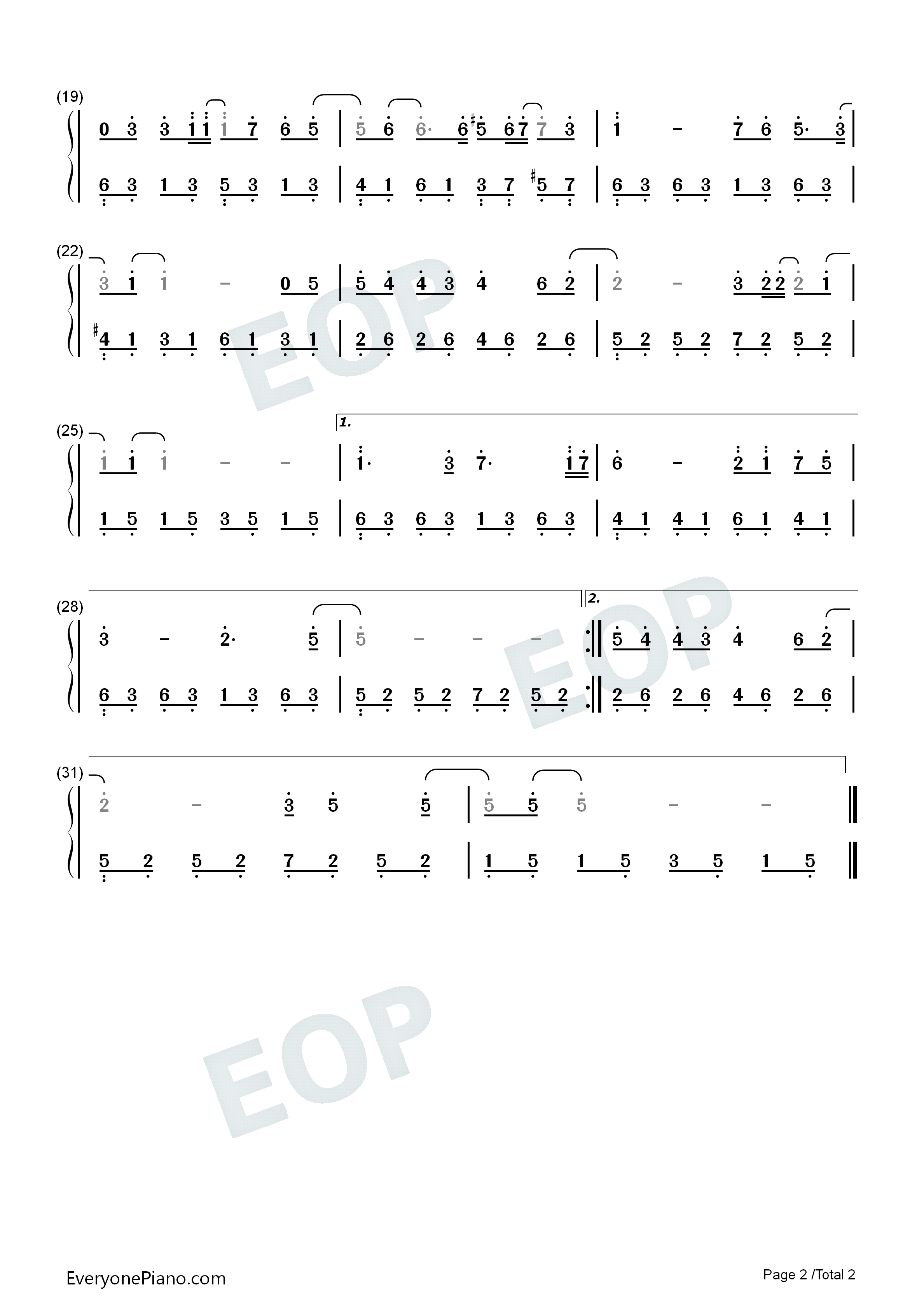 号码钢琴简谱_周笔畅演唱