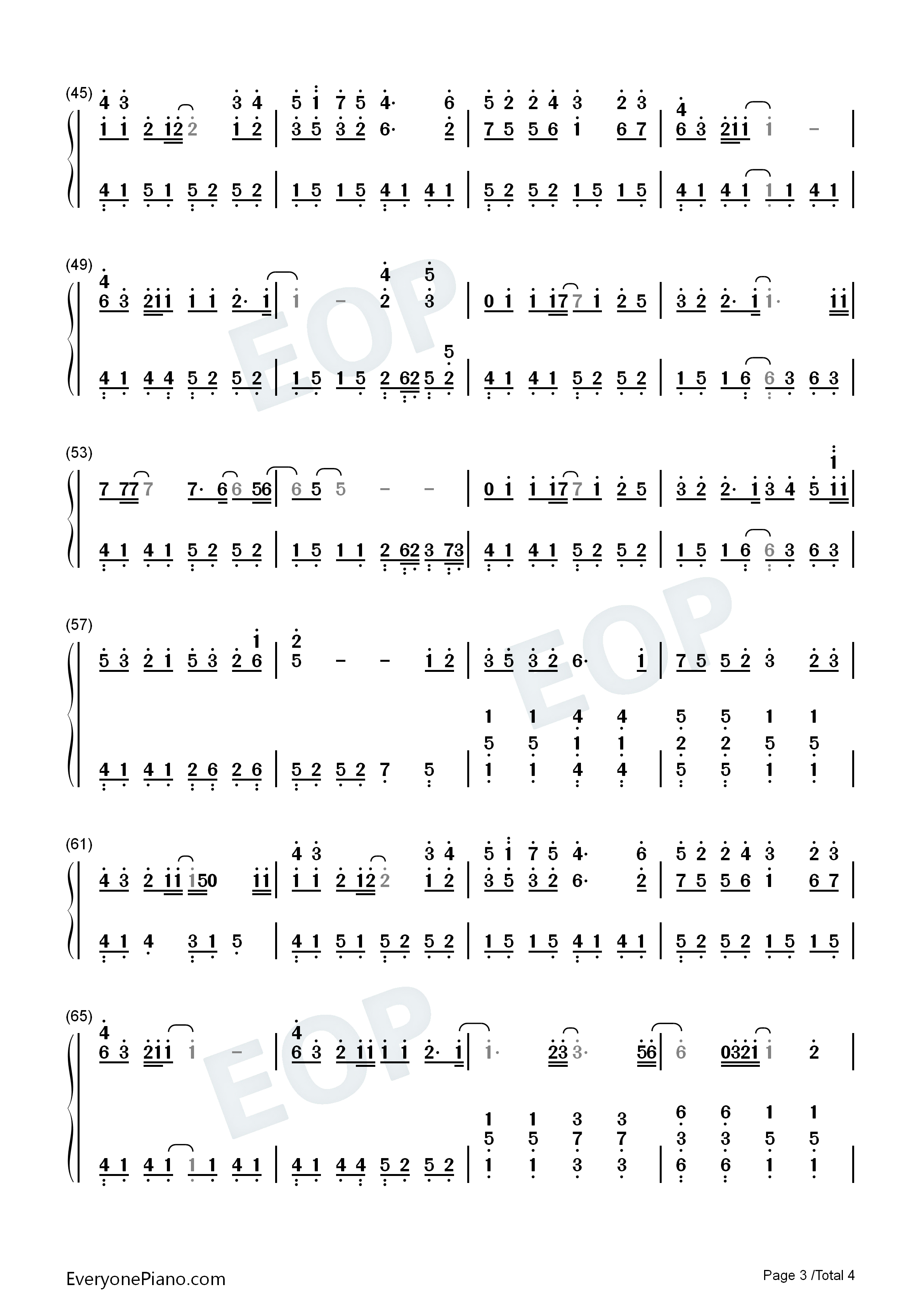 全部都给你钢琴简谱_吴克群演唱