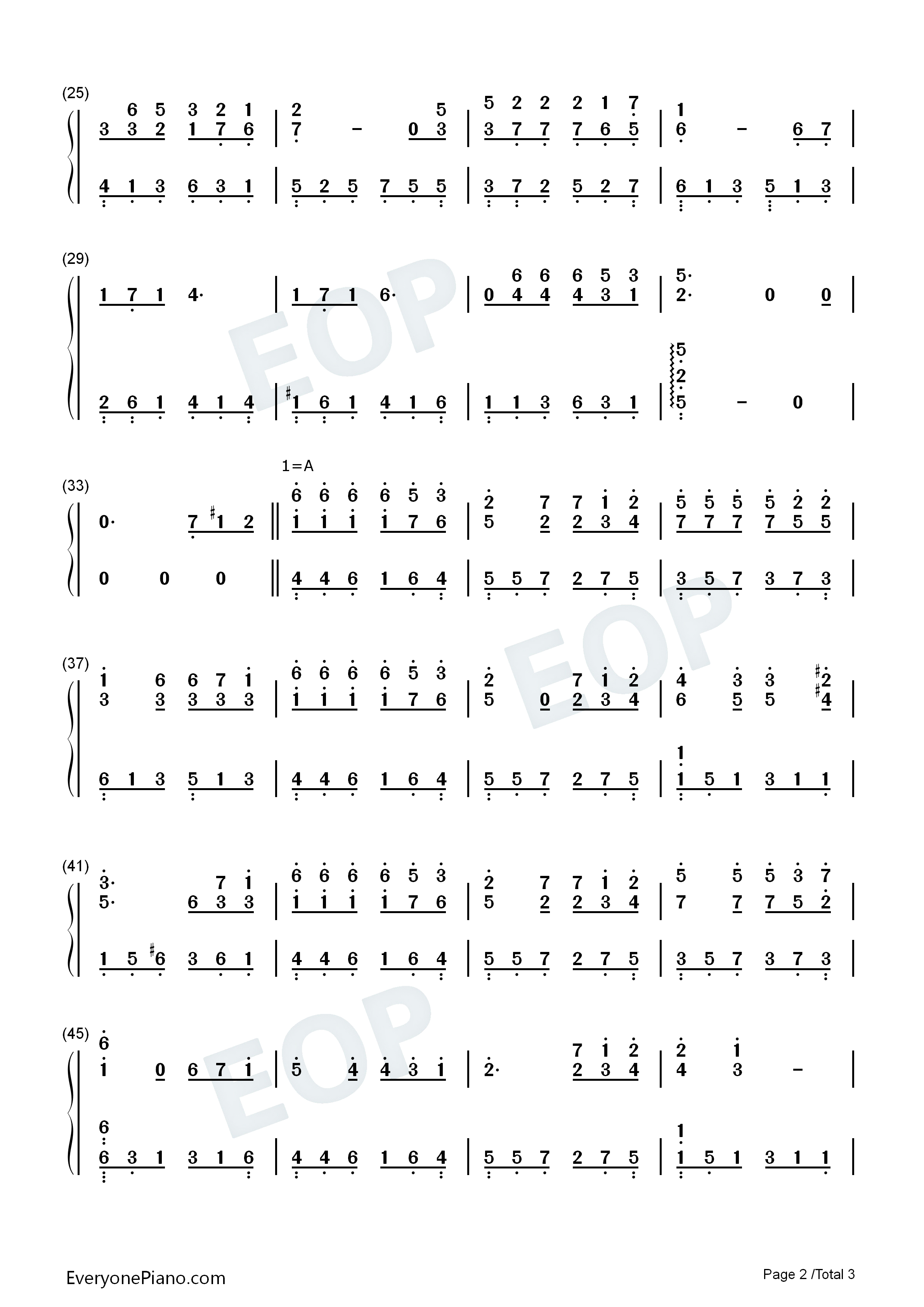 闹够了没有钢琴简谱_赖伟锋演唱