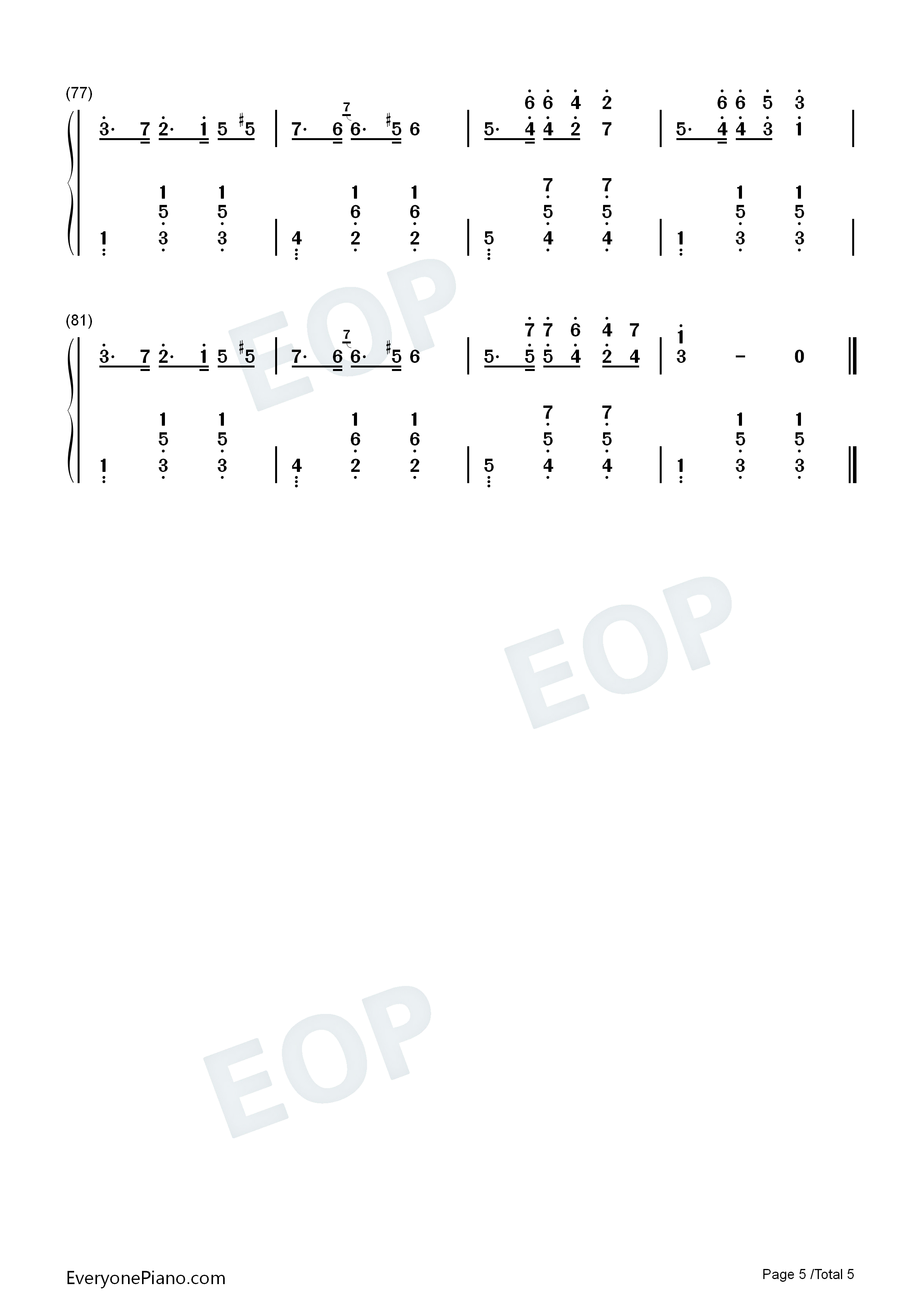 高山少女之梦钢琴简谱_拉毕斯基演唱