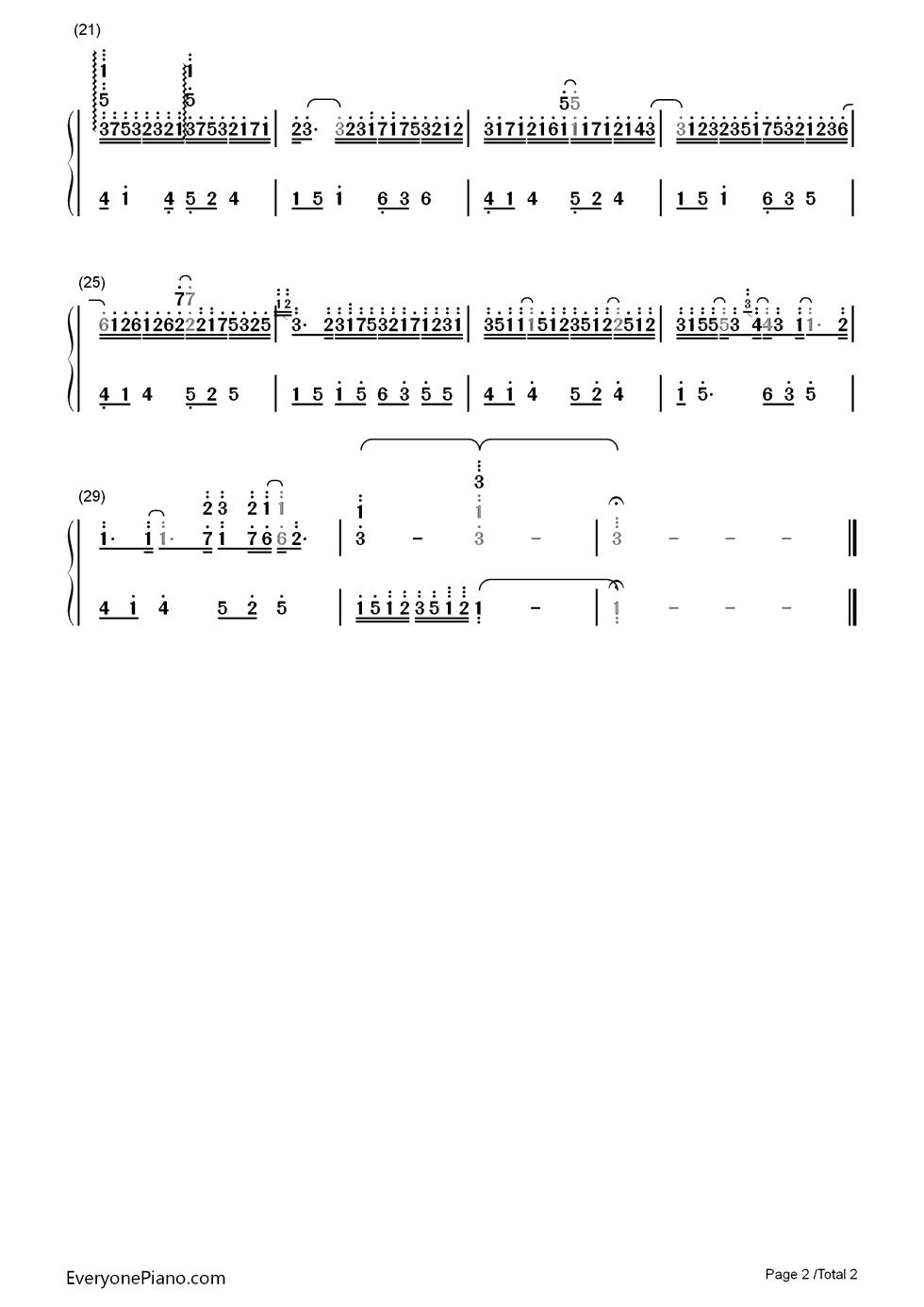 Our_Song钢琴简谱_Taylor_Swift演唱