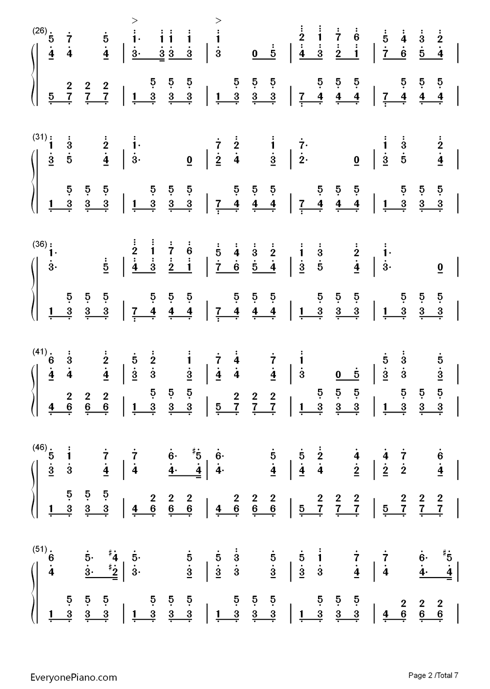 海涛钢琴简谱_布兰克演唱