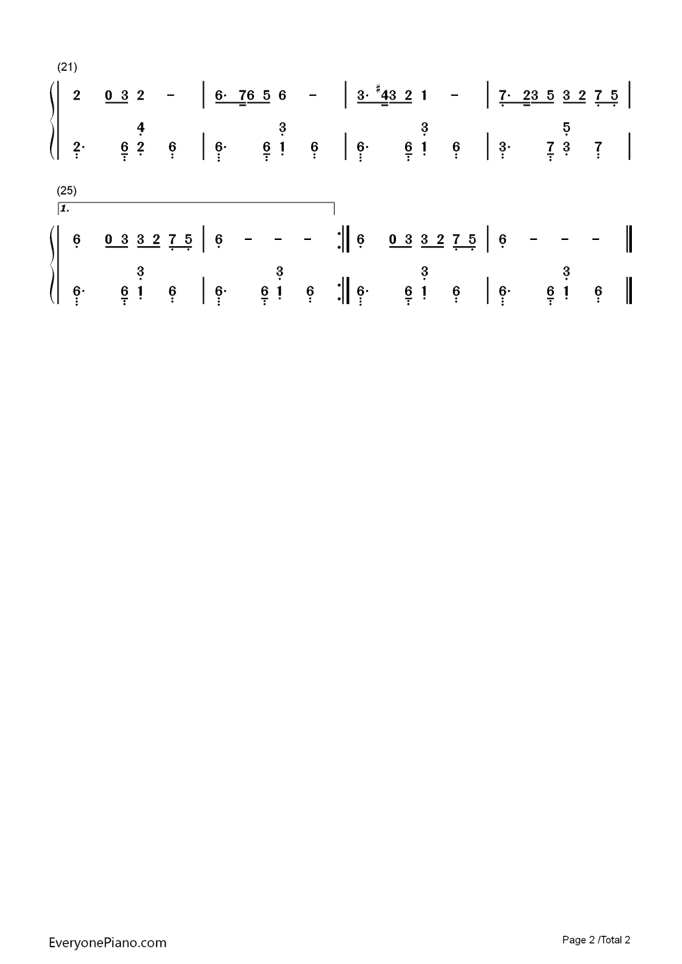 知音钢琴简谱_李谷一演唱