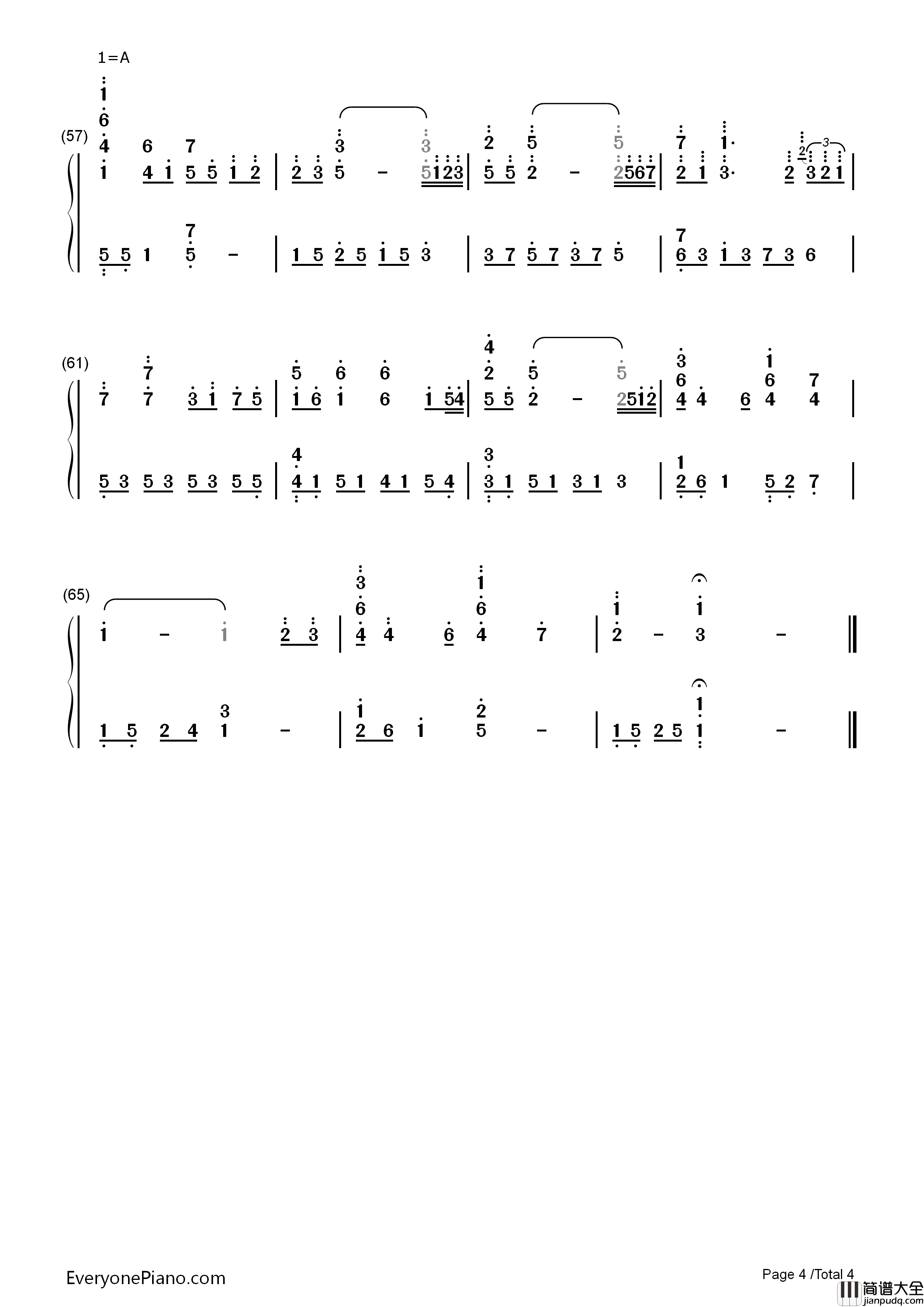 Kiss_the_Rain原版钢琴简谱_李闰珉演唱