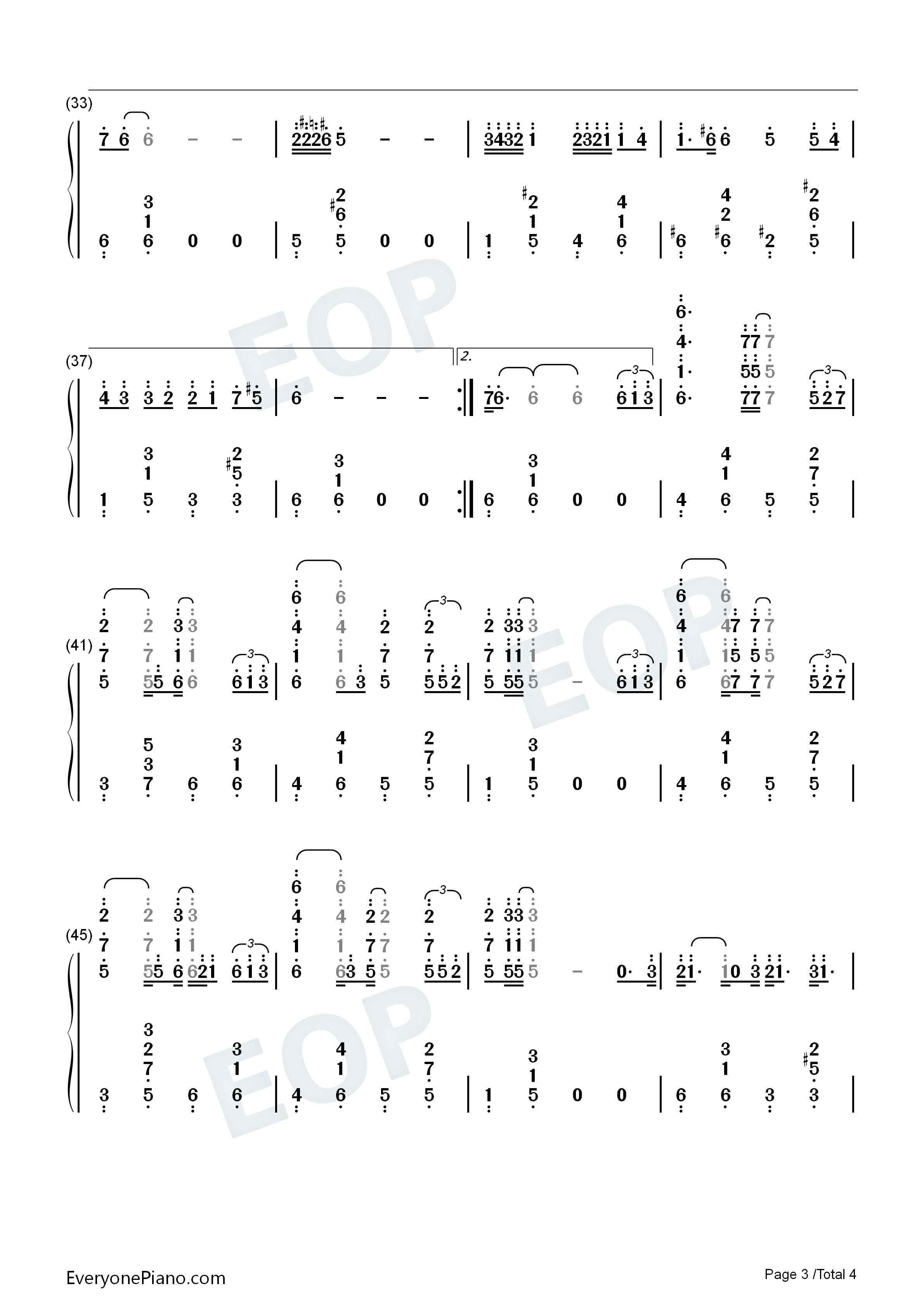 下沙钢琴简谱_游鸿明演唱