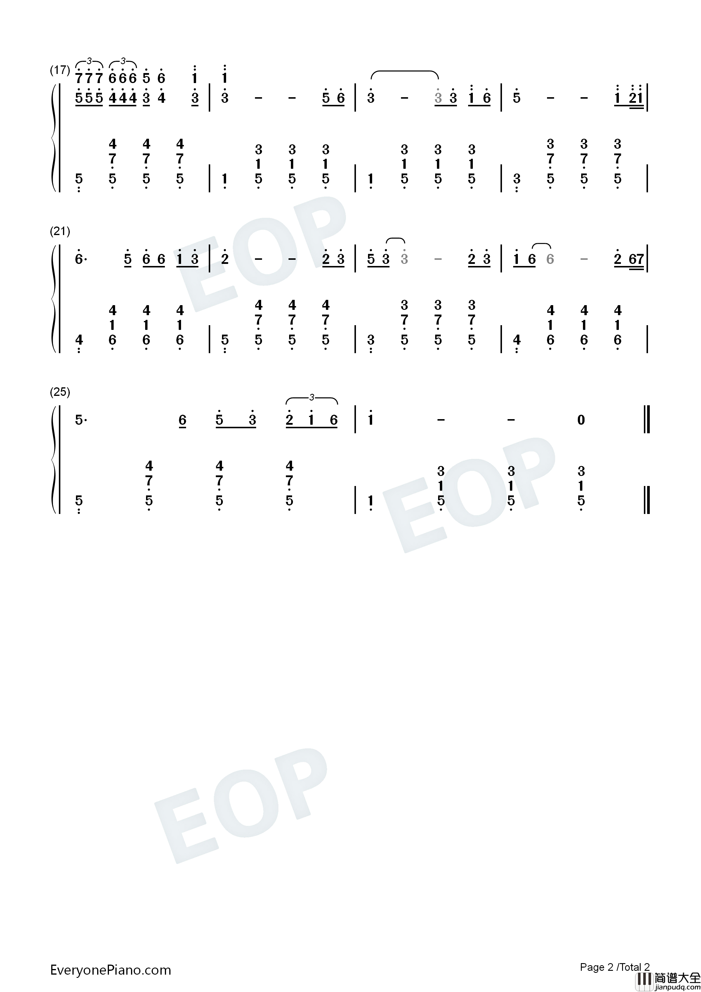 云河钢琴简谱_甄妮演唱