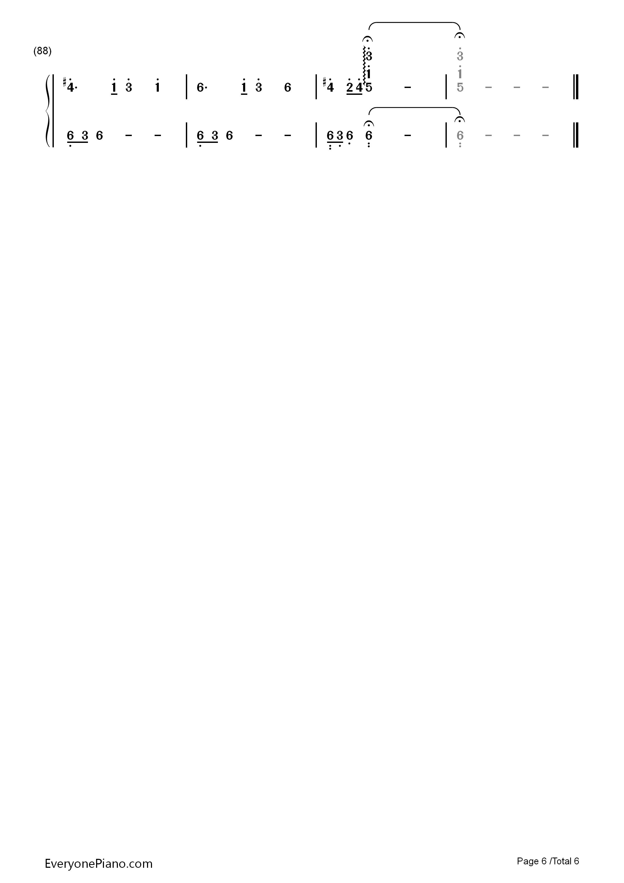 うたわれるもの钢琴简谱_仲村美悠_安瀬圣演唱