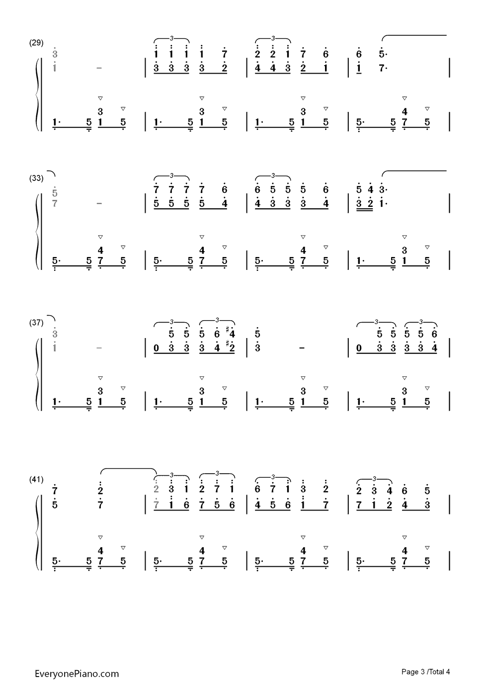 鸽子钢琴简谱_伊拉蒂尔演唱