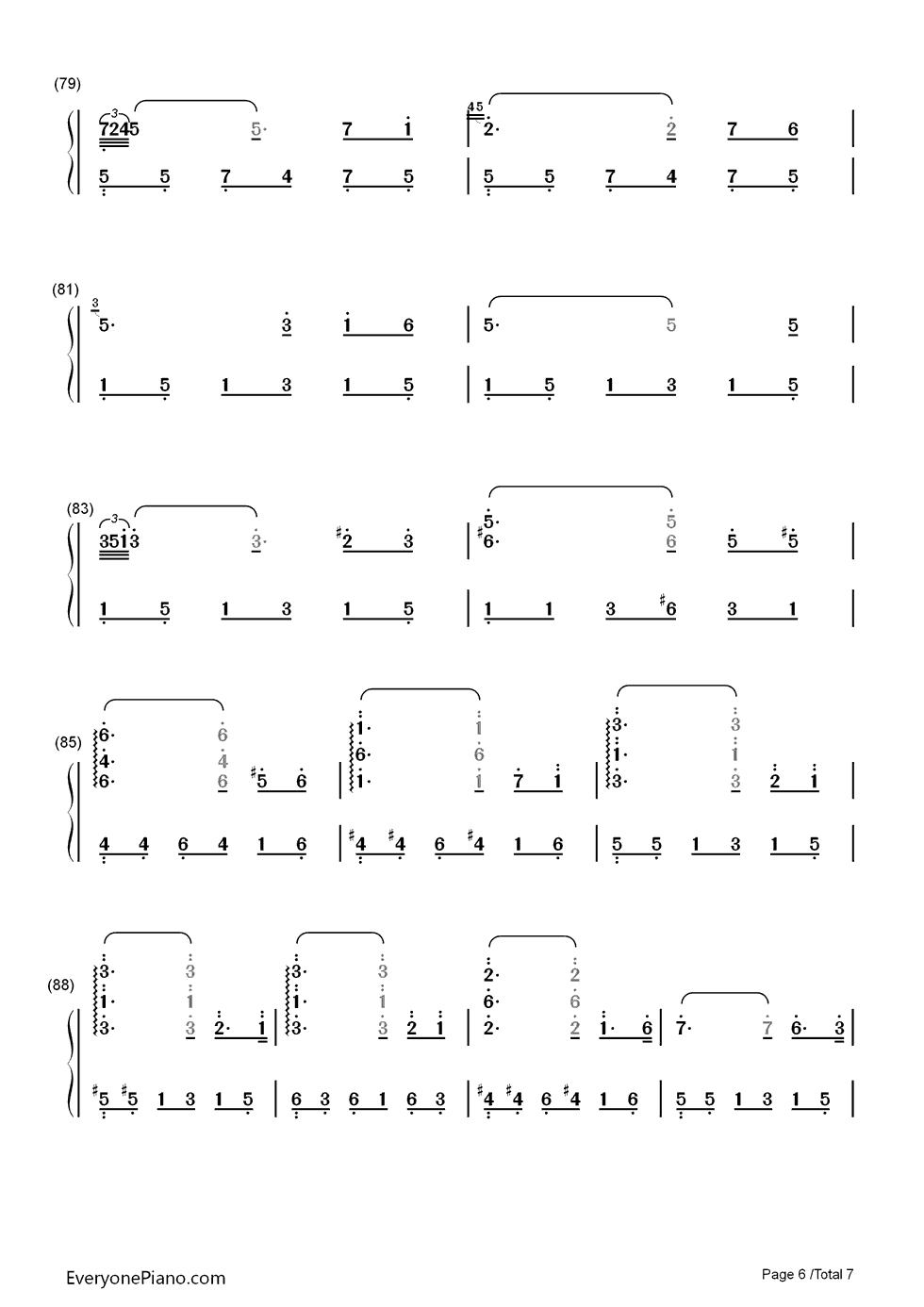 您自己钢琴简谱_兰格演唱