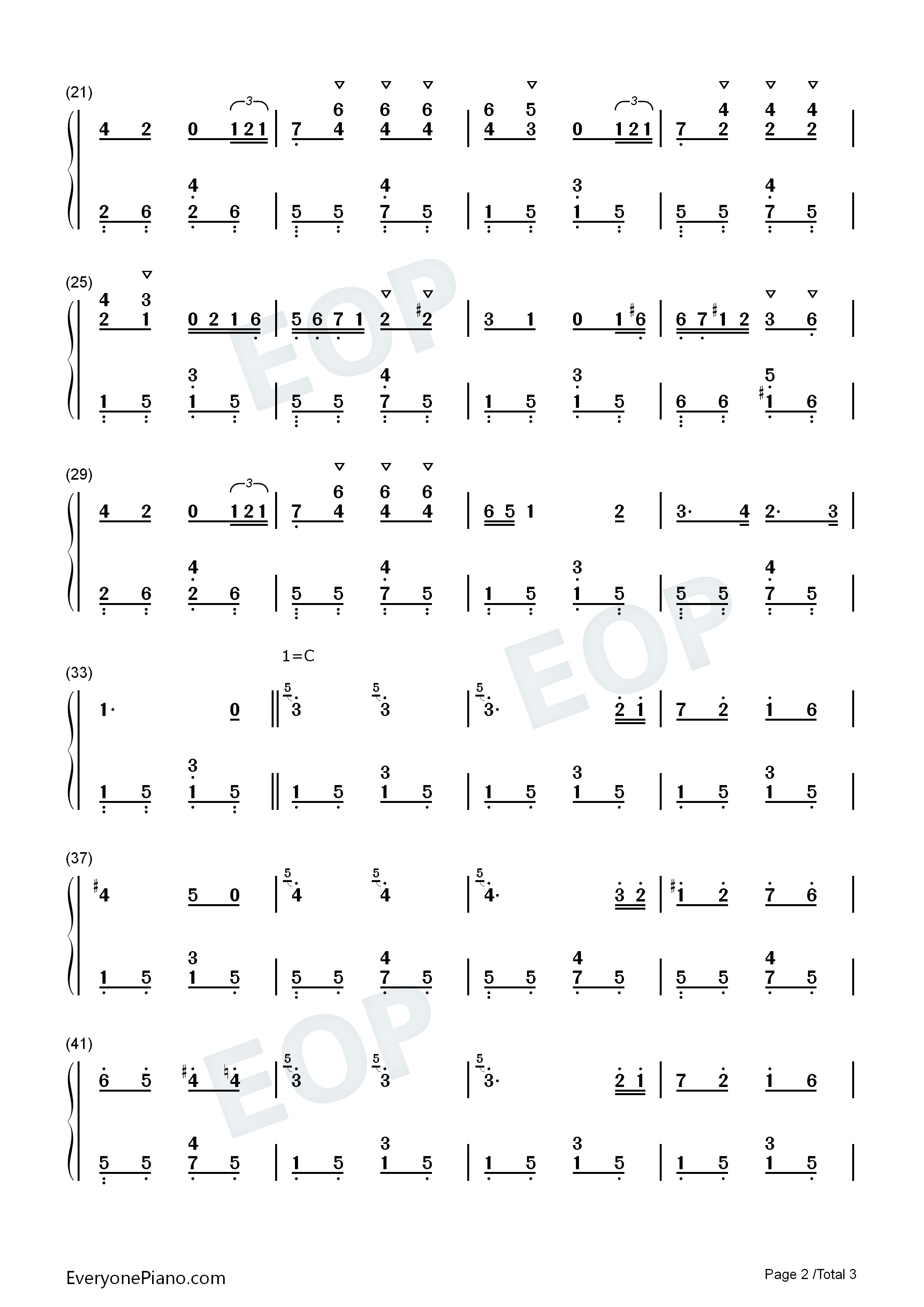 在家中钢琴简谱_利什内演唱