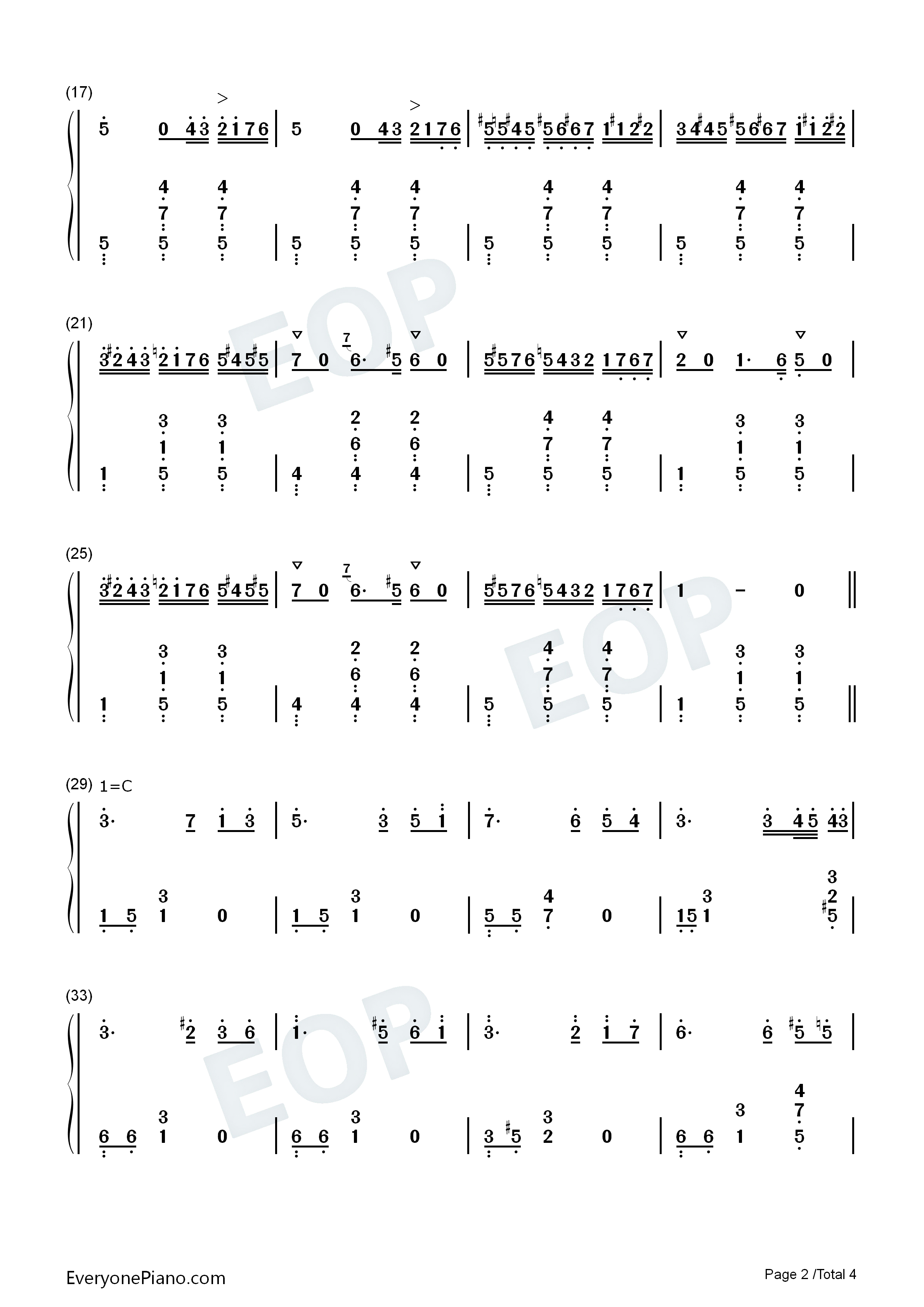 在草地上钢琴简谱_利什内演唱