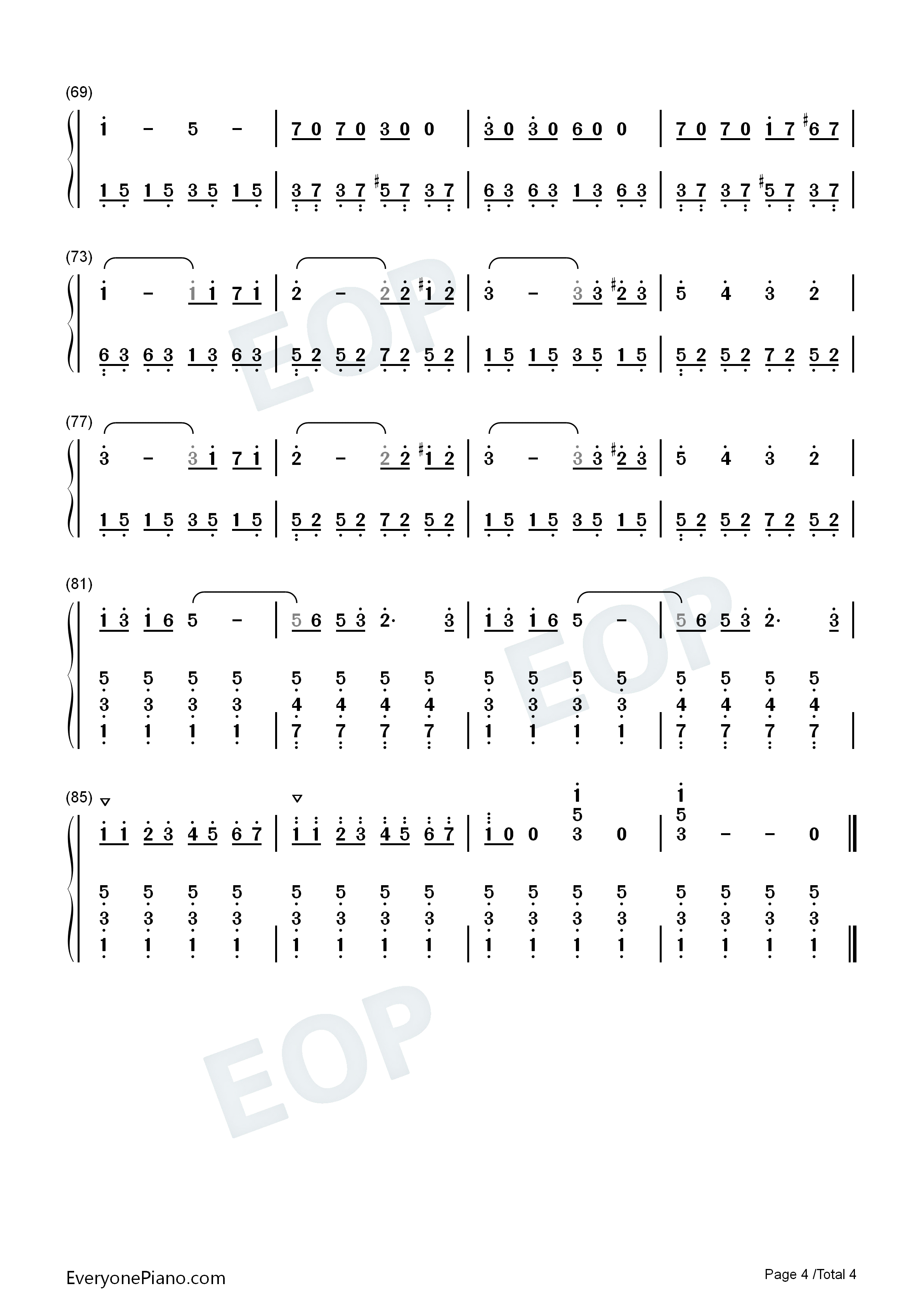 士兵之歌钢琴简谱_兰格演唱