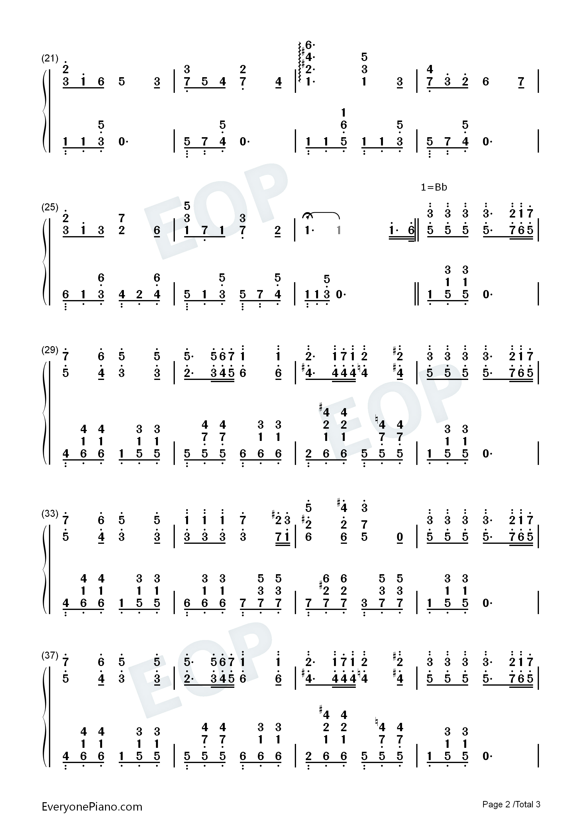 花之歌钢琴简谱_兰格演唱