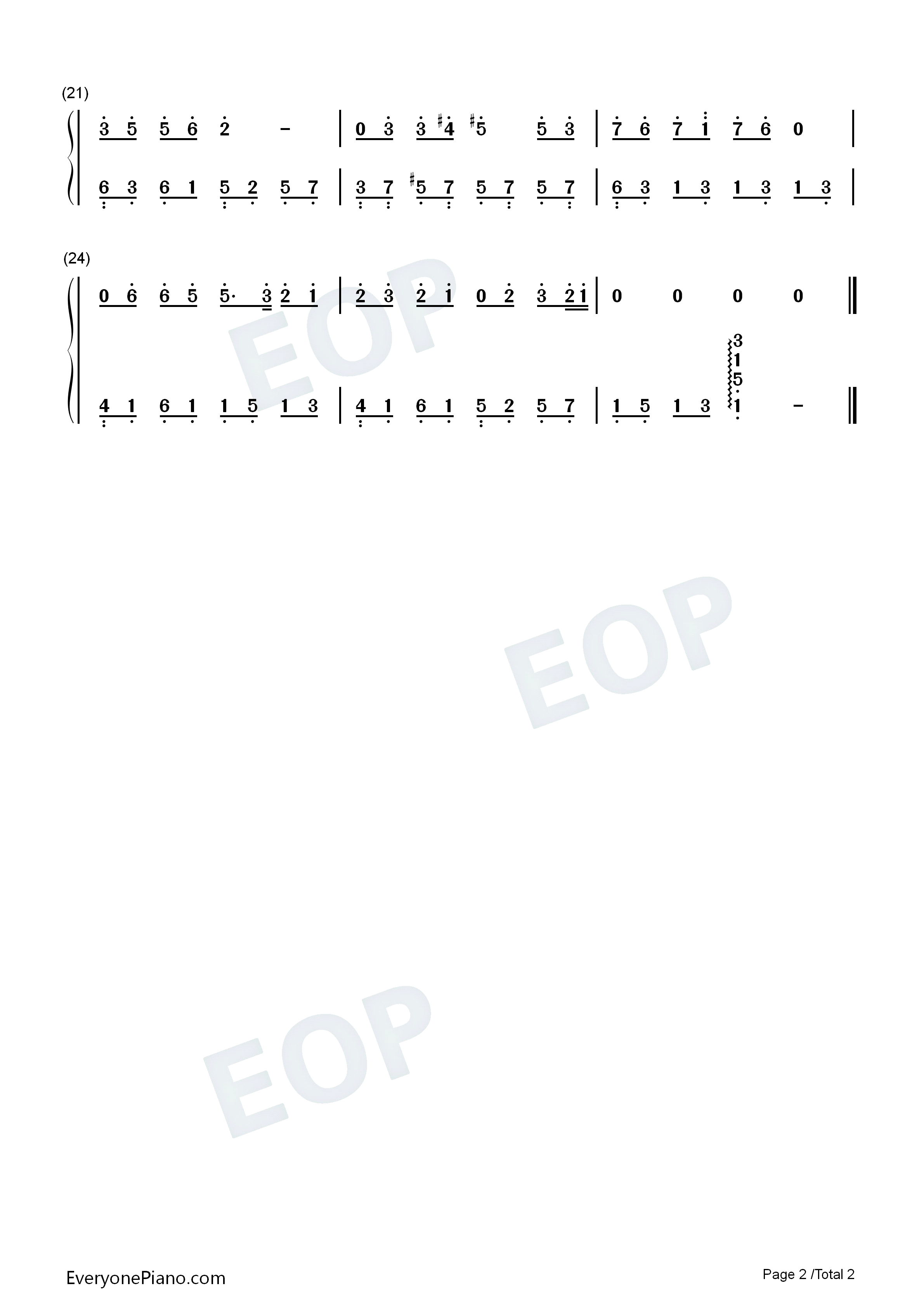 逍遥叹钢琴简谱_胡歌演唱