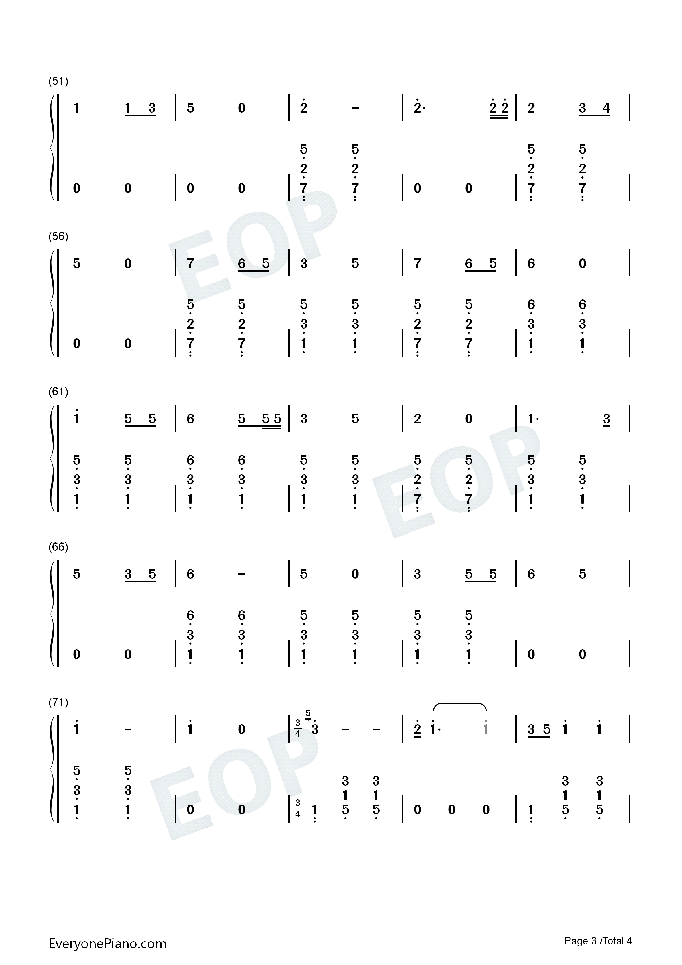 延安颂钢琴简谱_李双江演唱