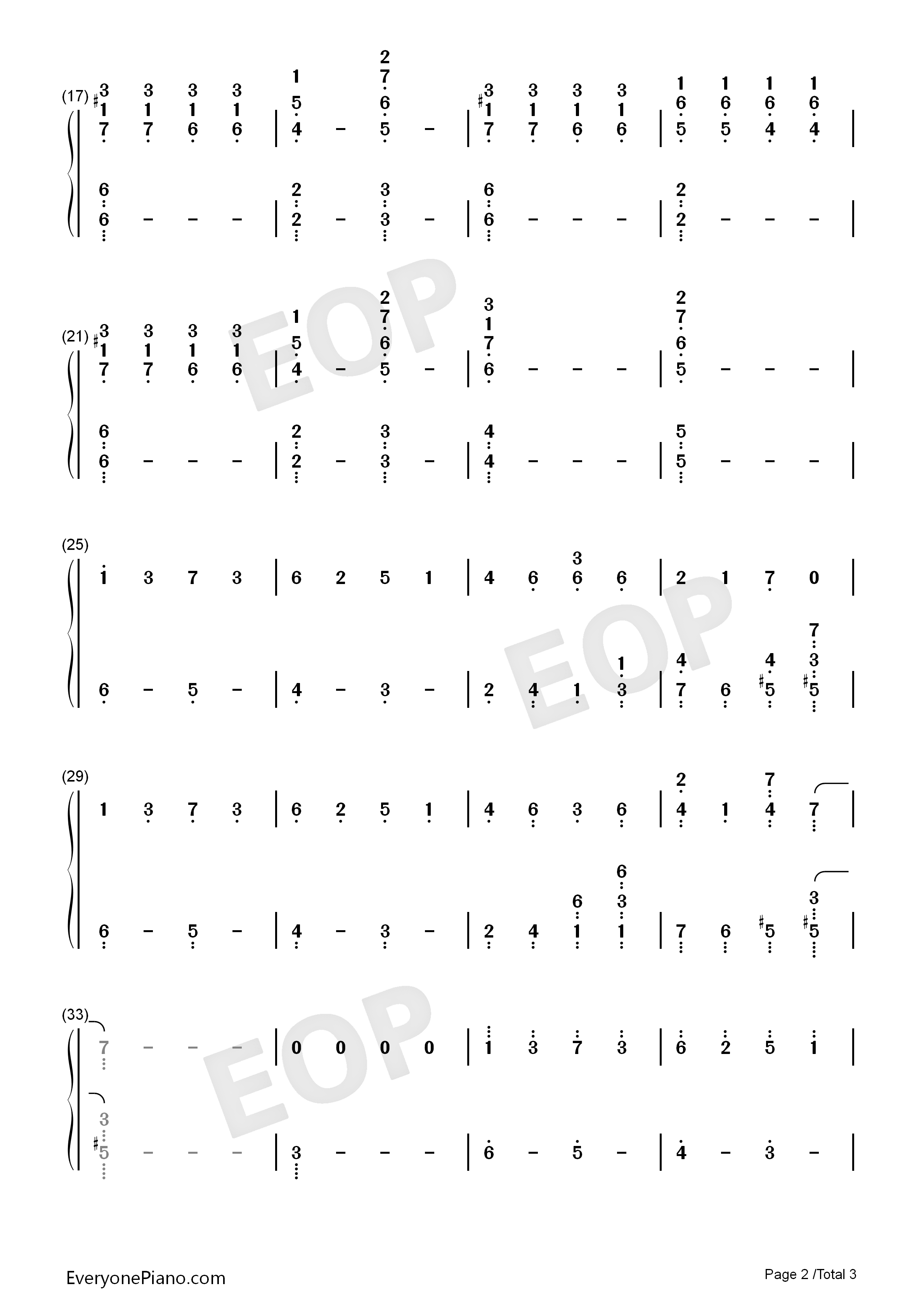 will_of_the_heart钢琴简谱_鹭巢诗郎演唱