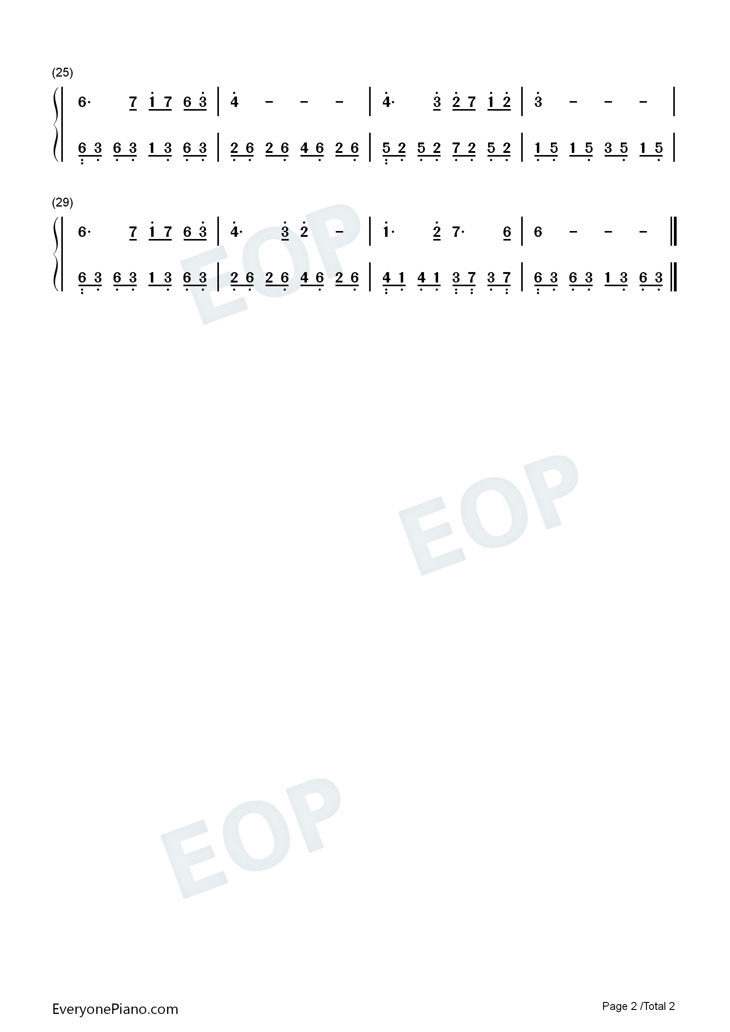 沙巴女王钢琴简谱_M._Laurent演唱