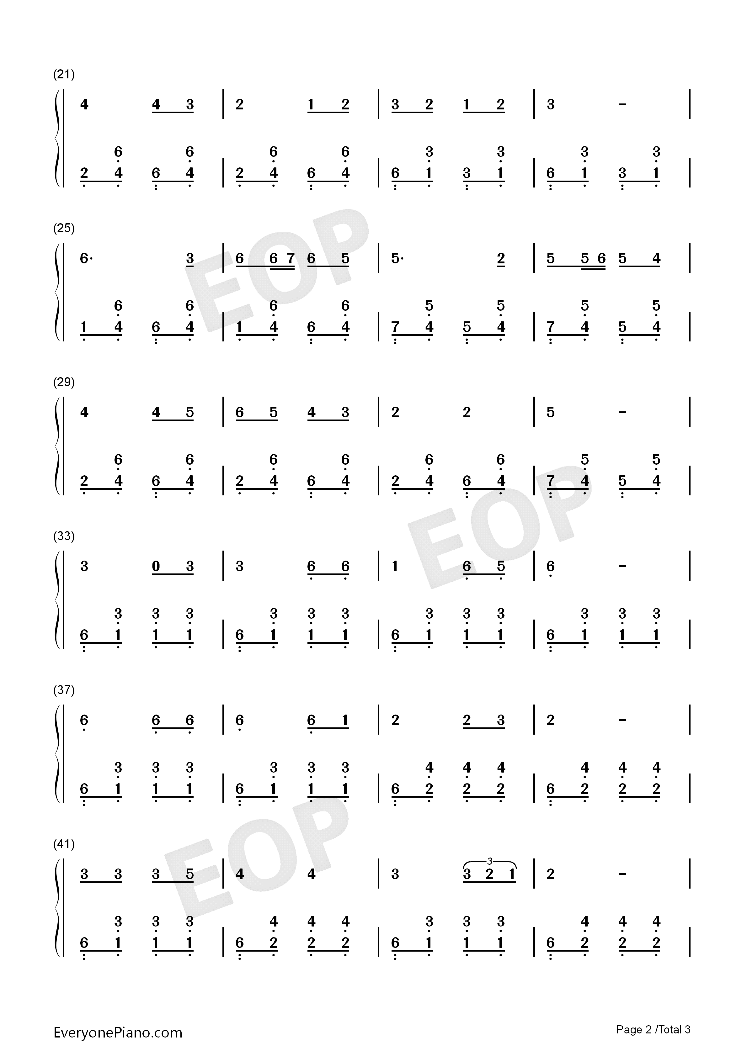 乡间的小路钢琴简谱_叶佳修演唱