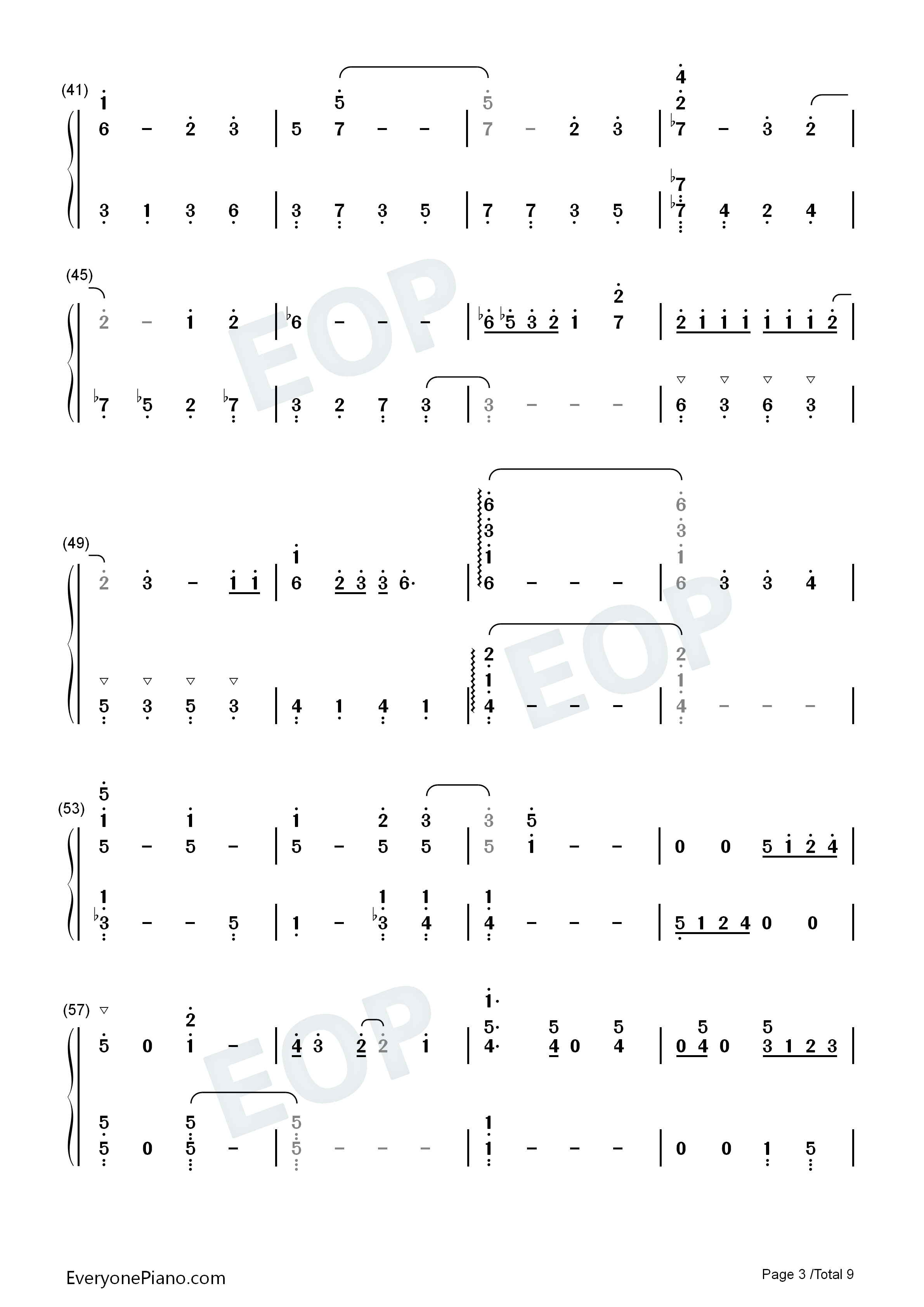 For_the_First_Time_in_Forever钢琴简谱_Kristen_Bell_&_Idina_Menzel演唱