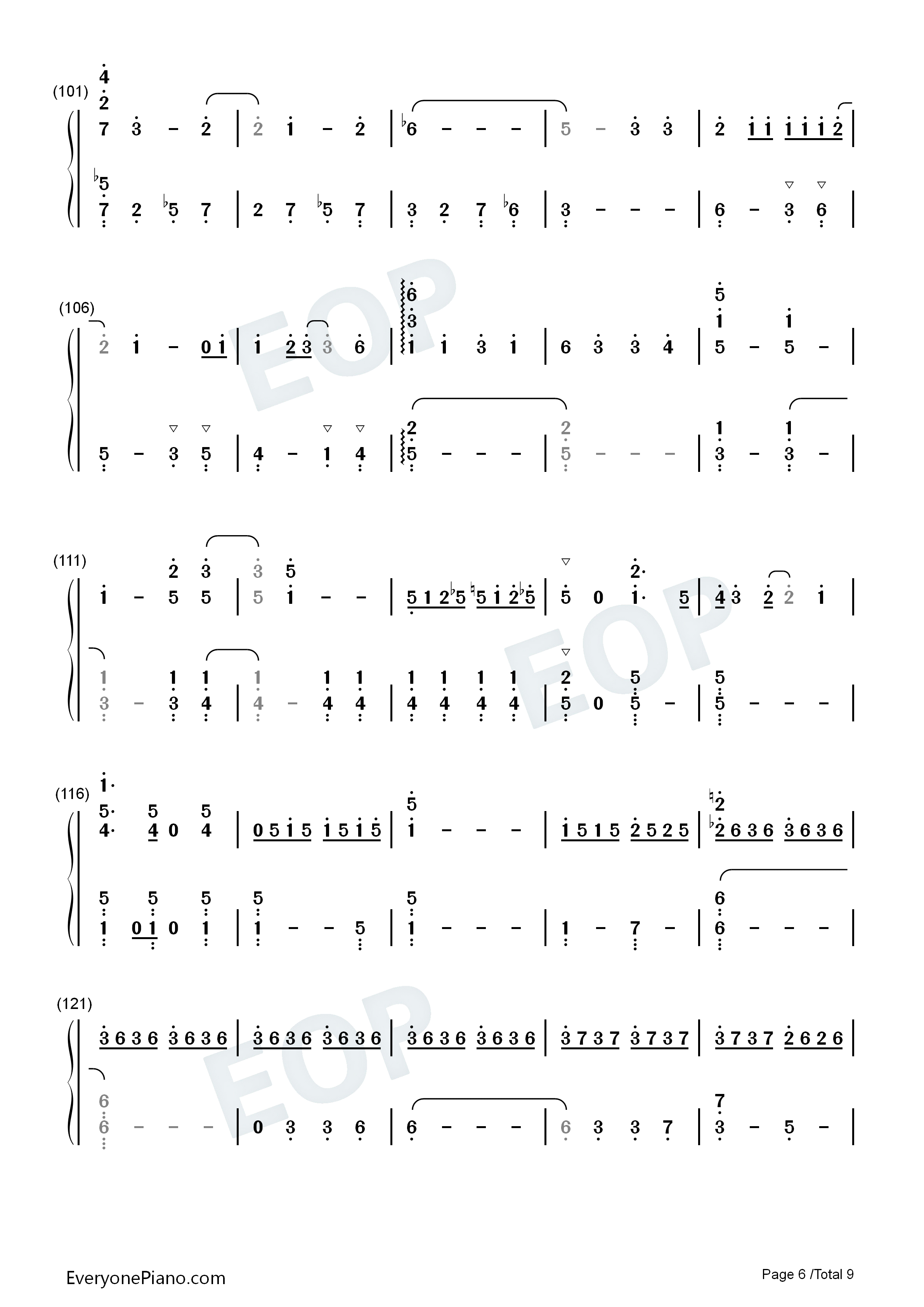 For_the_First_Time_in_Forever钢琴简谱_Kristen_Bell_&_Idina_Menzel演唱