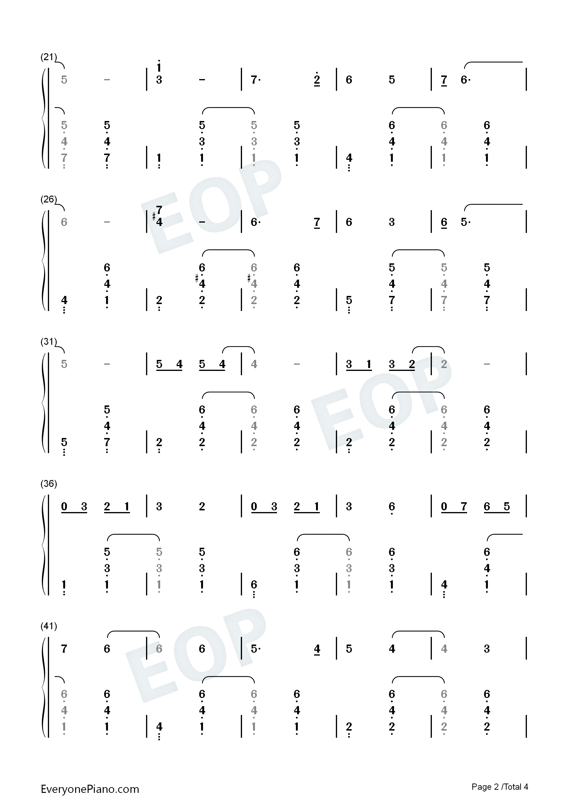 青春啊,青春钢琴简谱_关贵敏演唱
