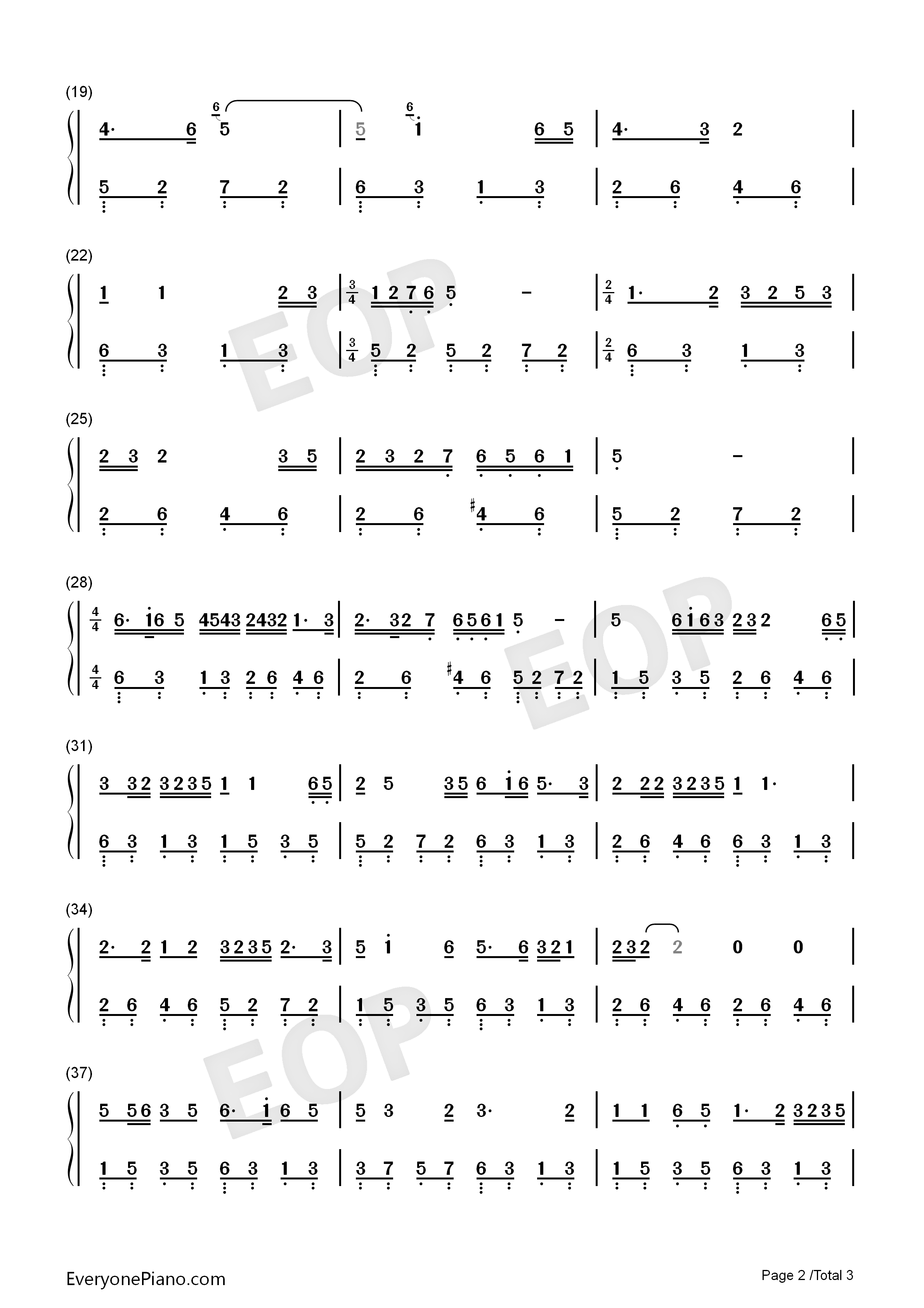 洪湖水浪打浪钢琴简谱_宋祖英演唱