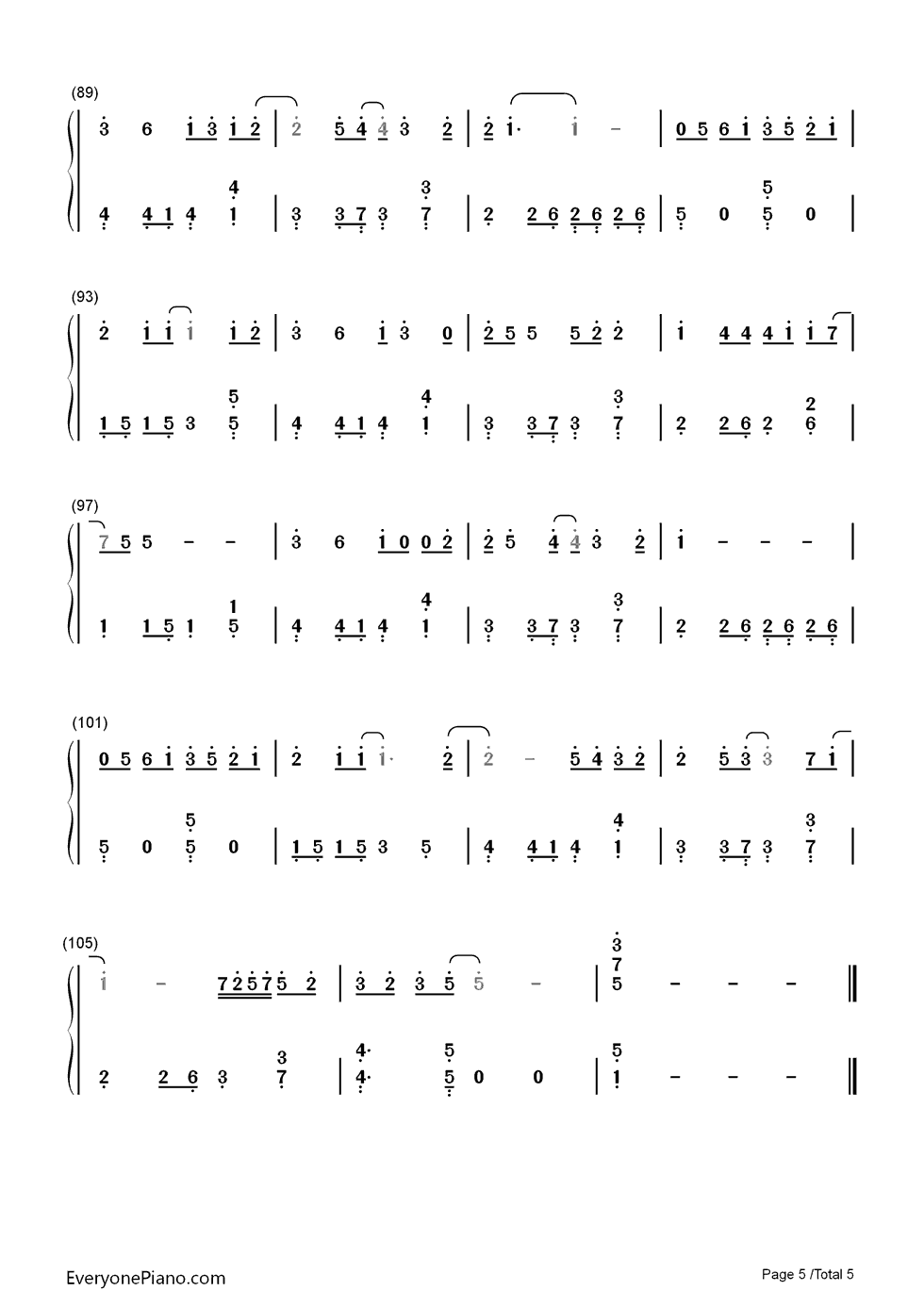 拥抱你的微笑钢琴简谱_郭静演唱