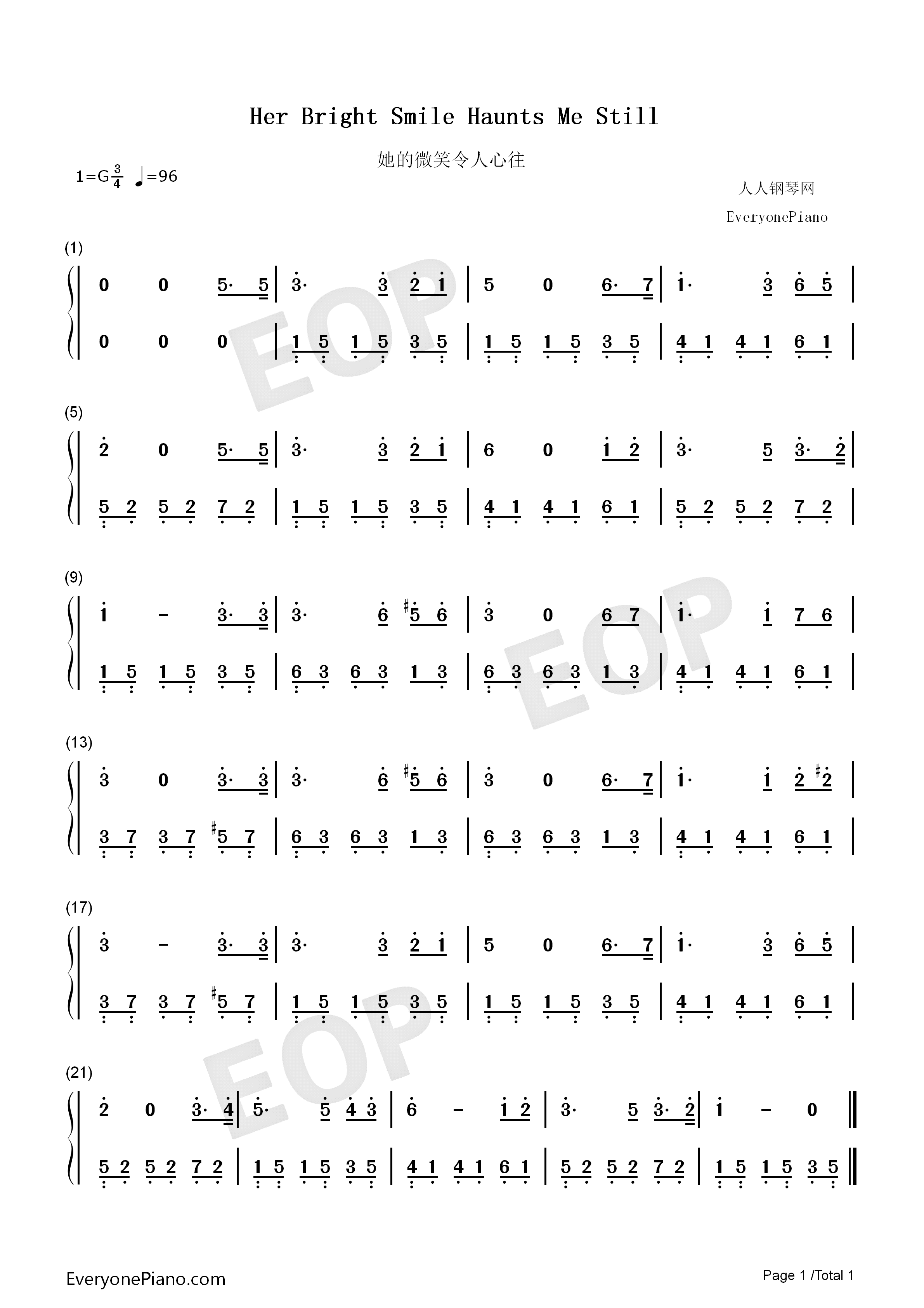 Her_Bright_Smile_Haunts_Me_Still钢琴简谱_W.T._Wrighton_&_J.E._Carpenter演唱