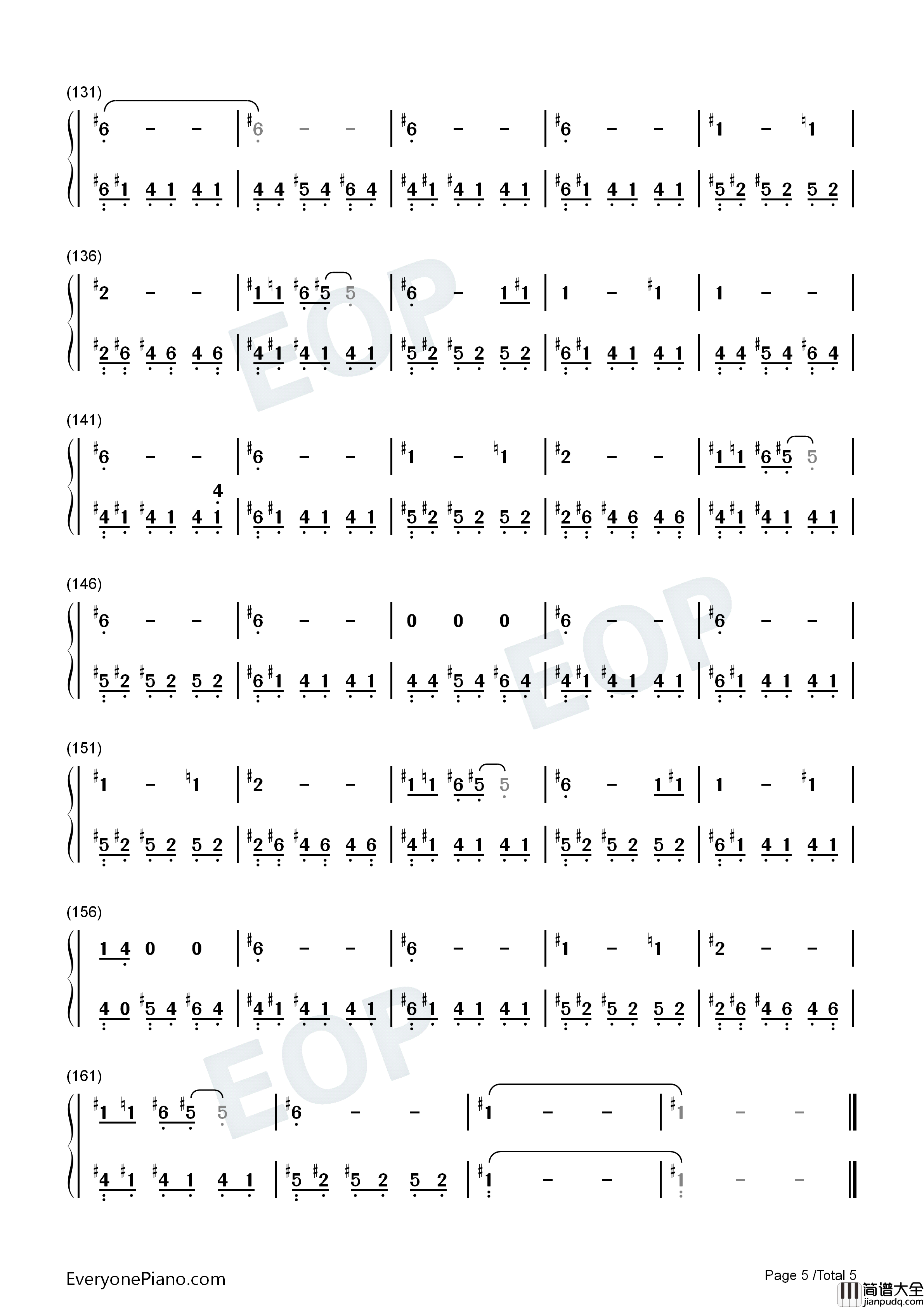 Caribbean_Blue钢琴简谱_Enya演唱