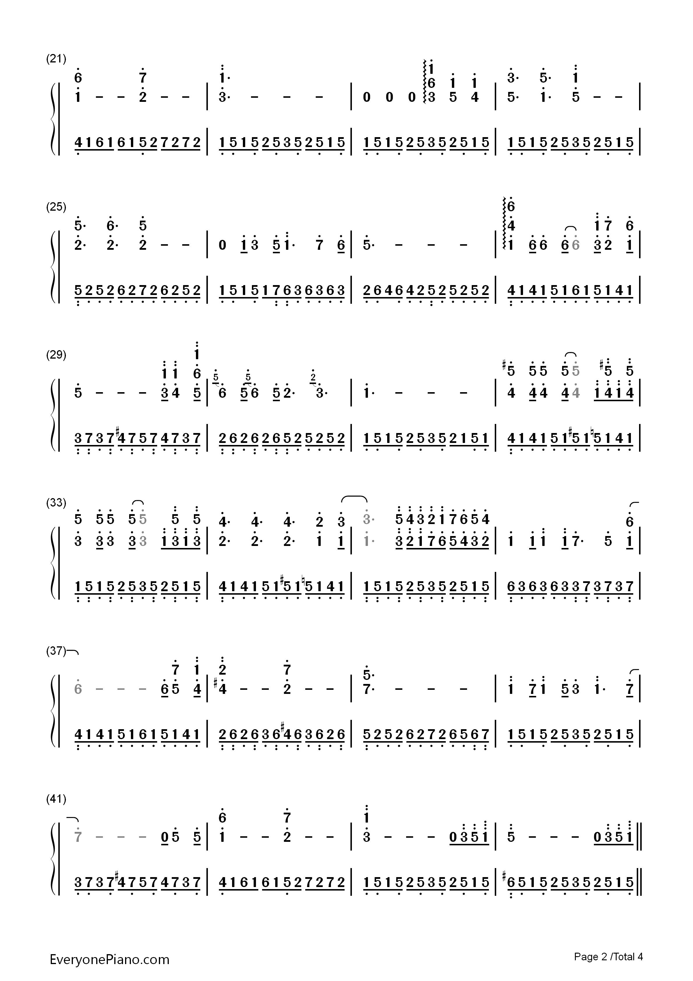 散步钢琴简谱_久石让__Joe_Hisaishi_宫崎骏演唱