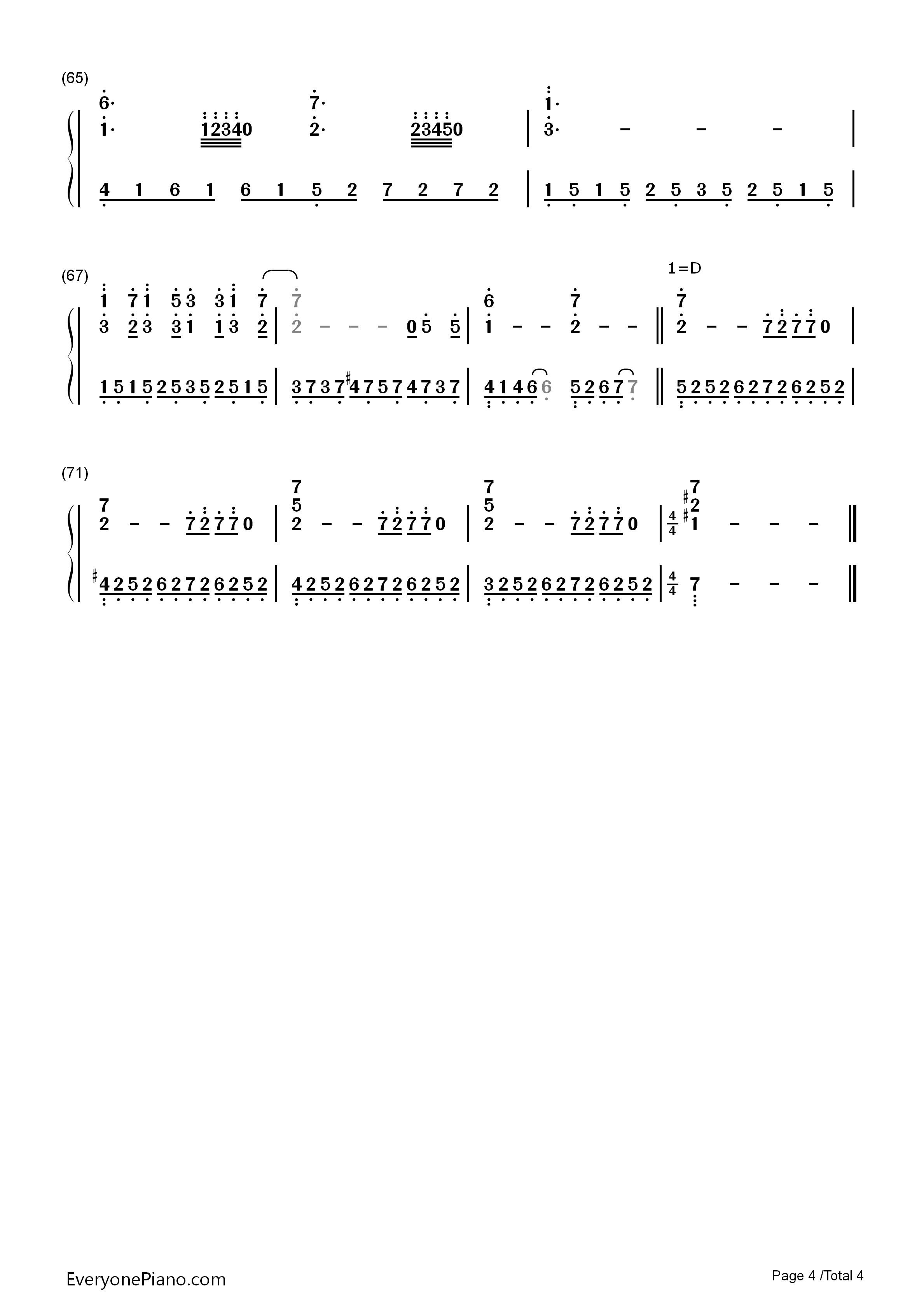 散步钢琴简谱_久石让__Joe_Hisaishi_宫崎骏演唱