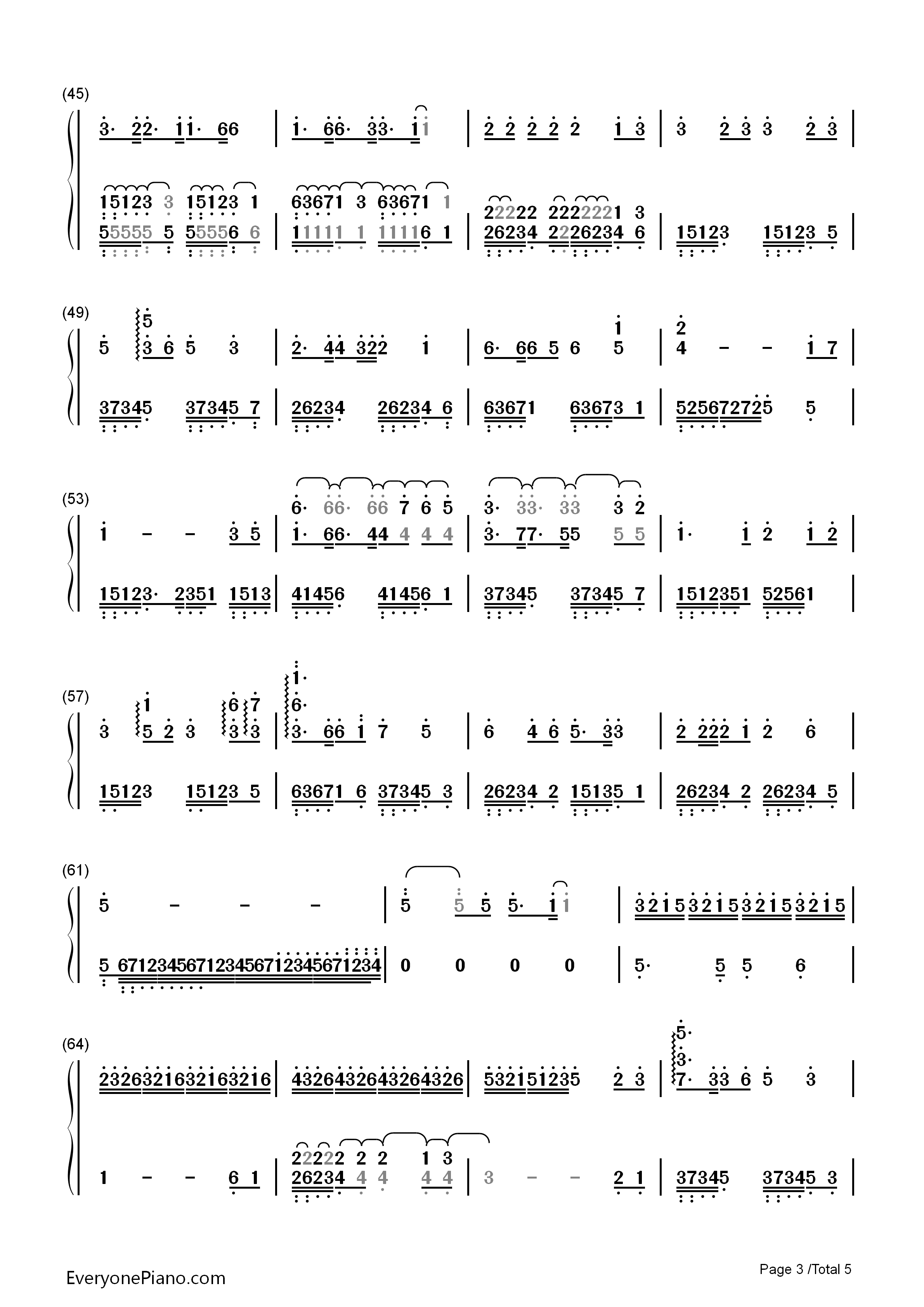 耶和华是爱钢琴简谱_未知演唱