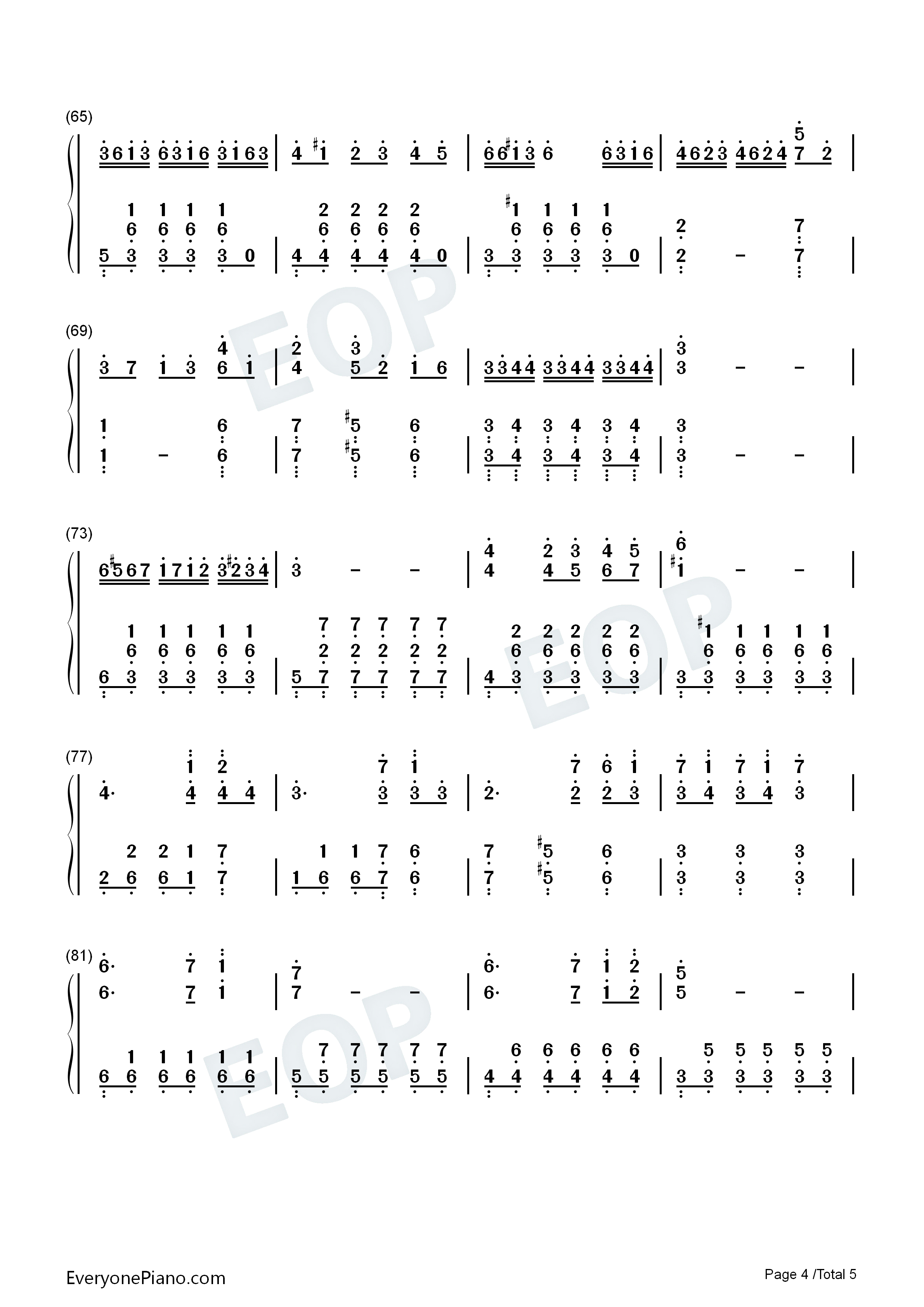 Tears_in_Minuet钢琴简谱_Various_Artists演唱