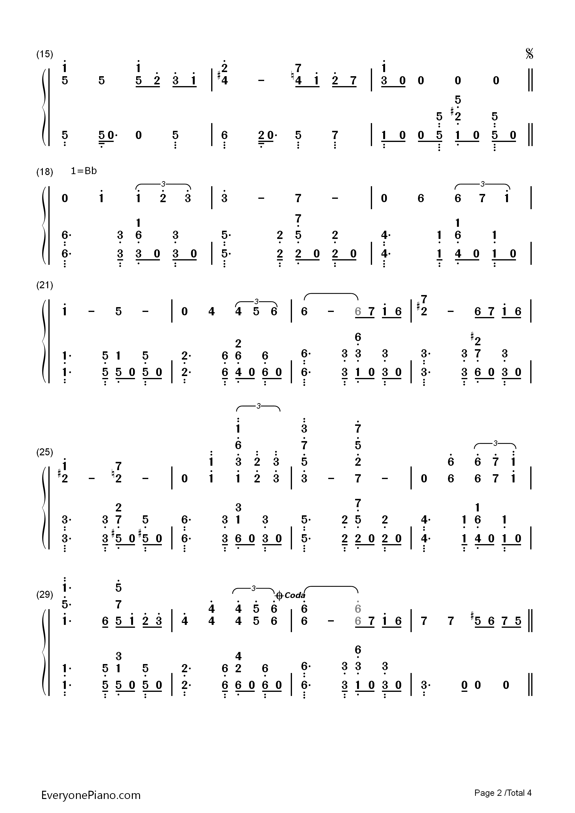 Por_una_Cabeza钢琴简谱_Carlos_Gardel演唱