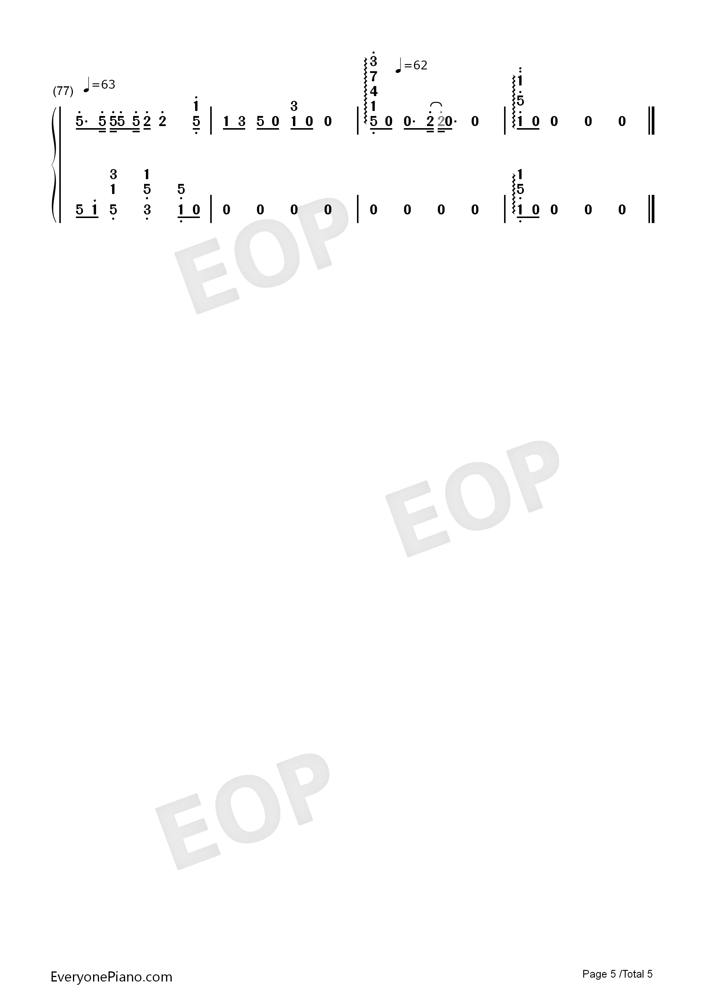 Someone_Like_You钢琴简谱_Adele演唱