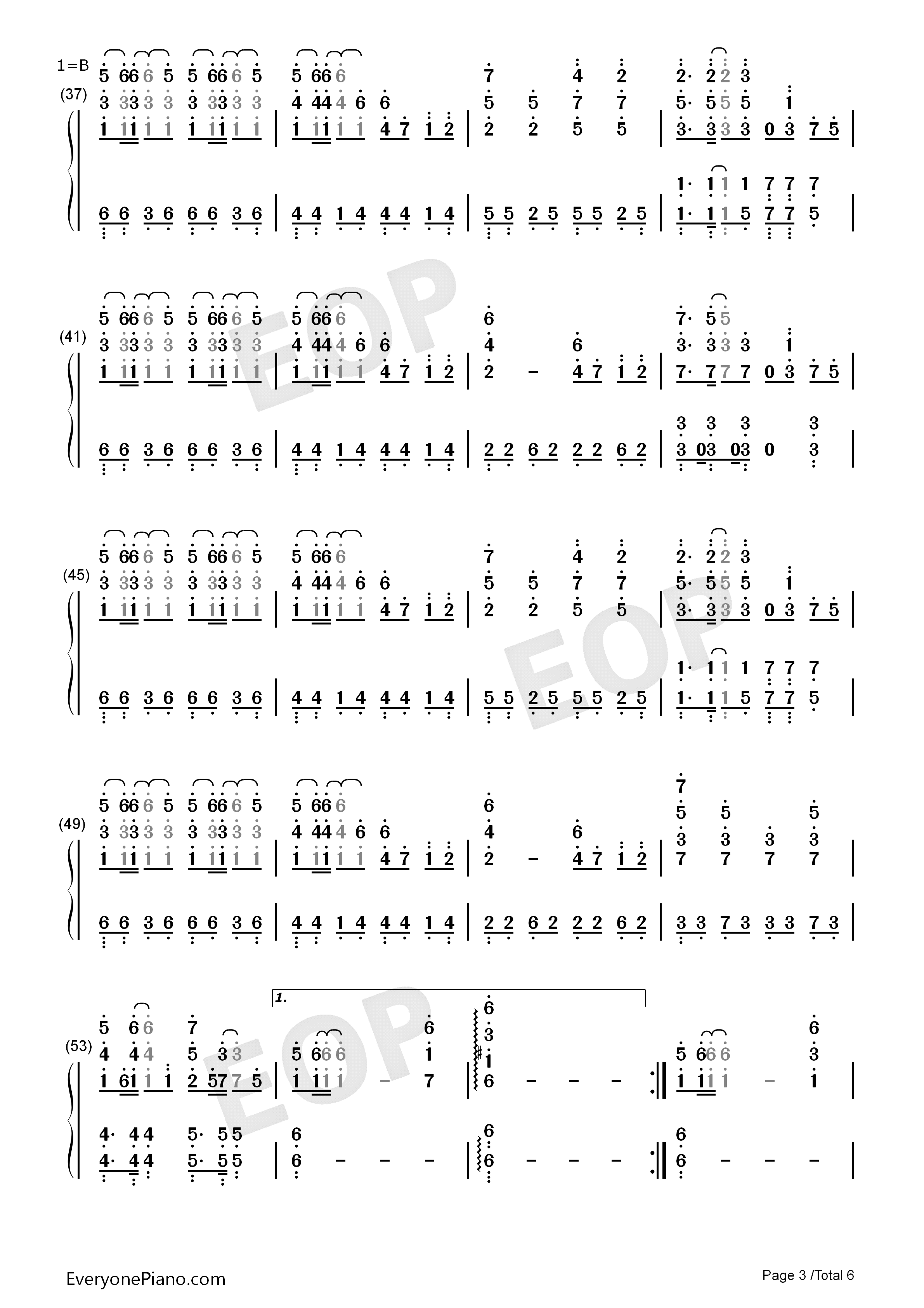 Only_My_Railgun钢琴简谱_FripSide演唱