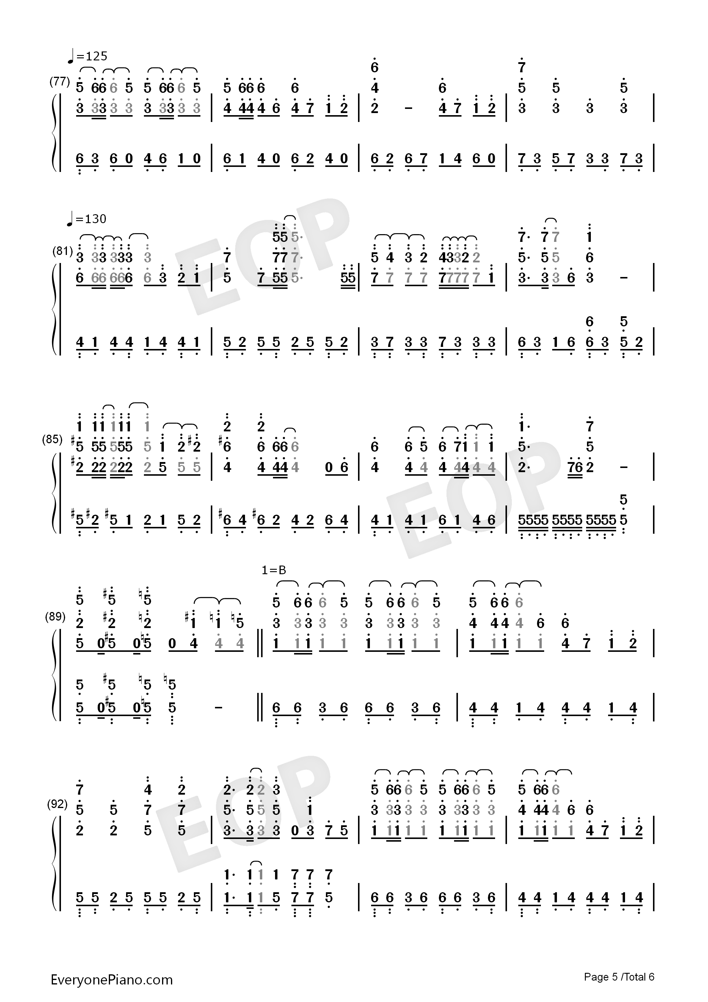Only_My_Railgun钢琴简谱_FripSide演唱