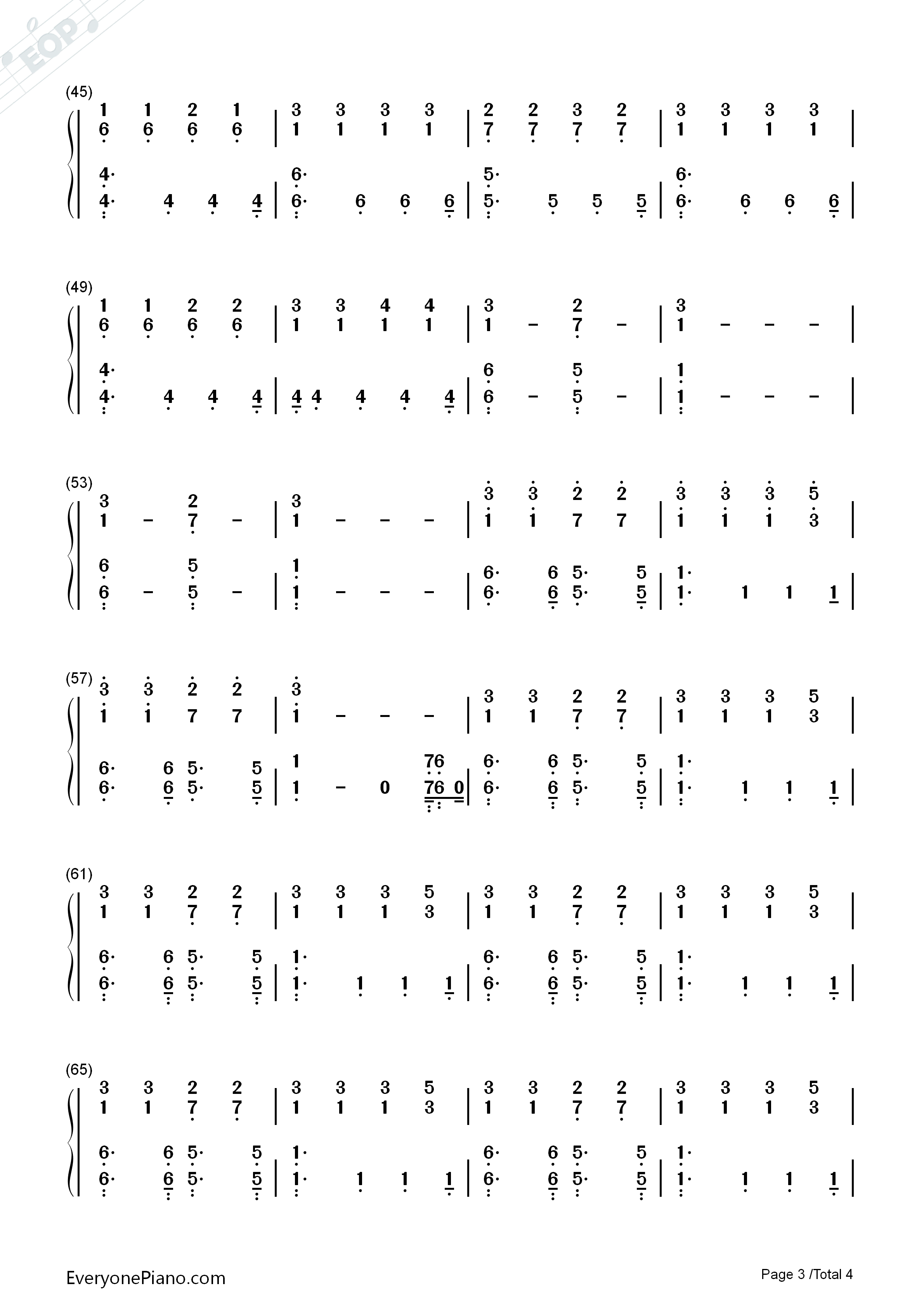 Riptide钢琴简谱_Taylor_Swift演唱