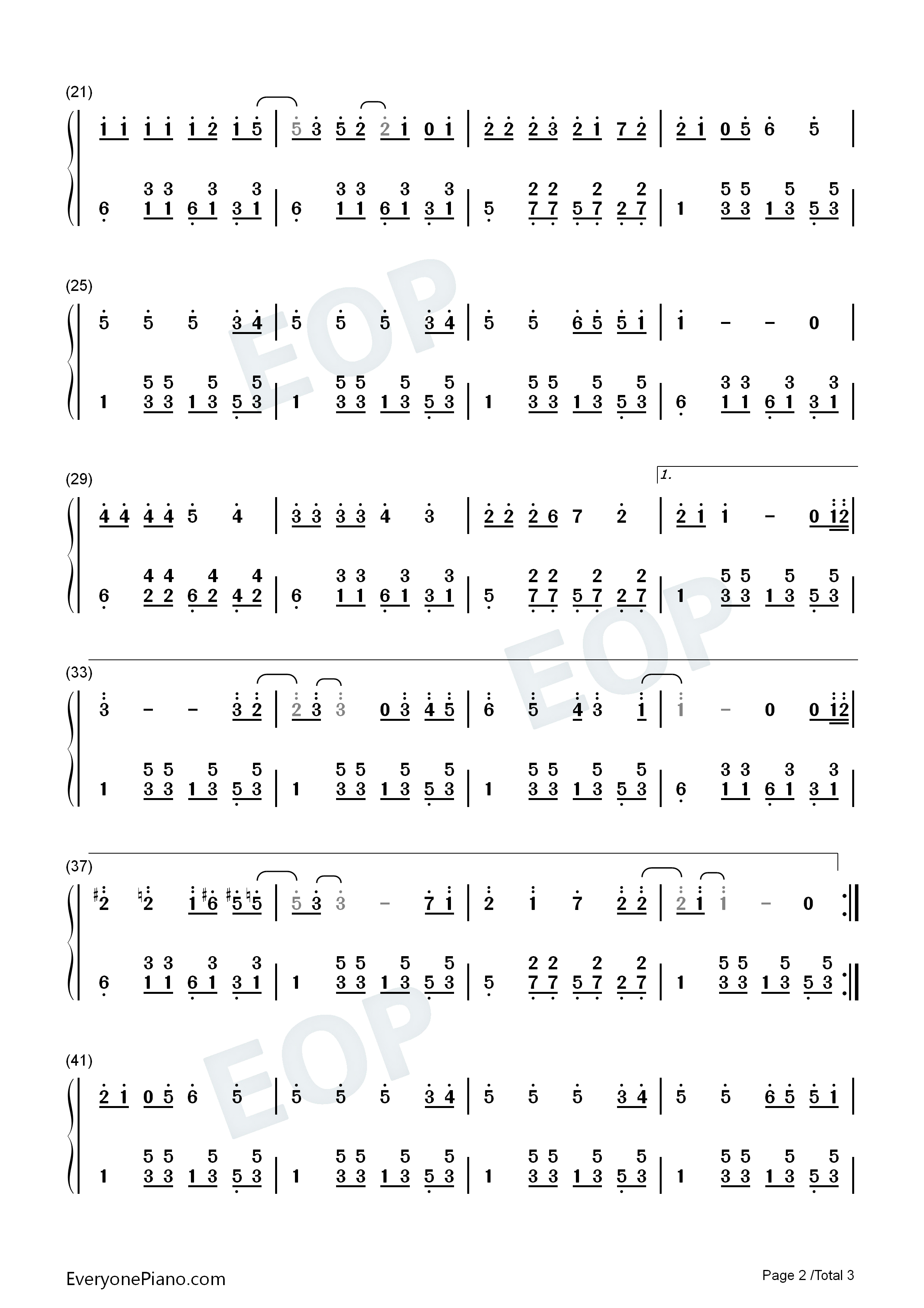 今天你要嫁给我钢琴简谱_陶喆演唱