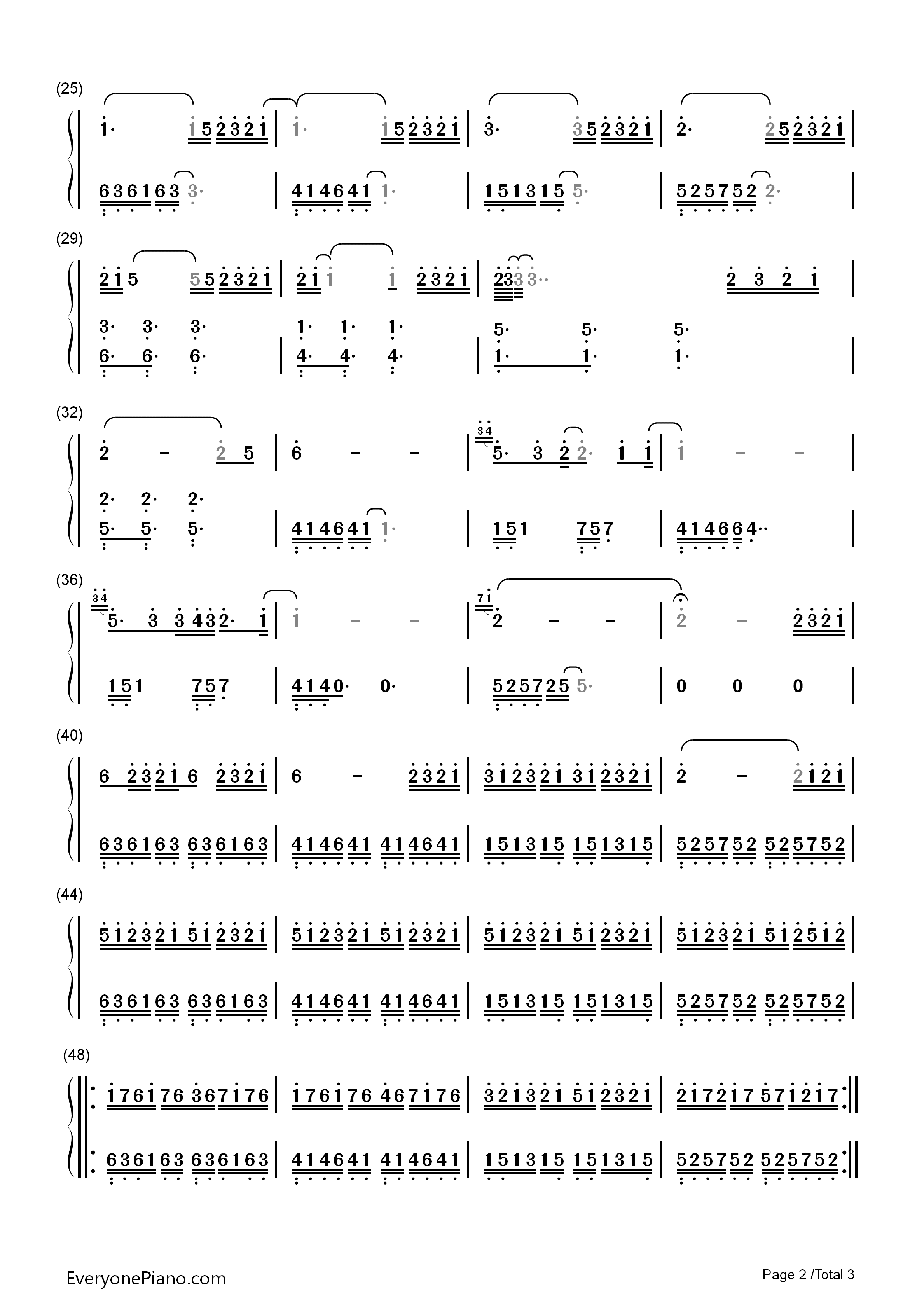 Nuvole_Bianche钢琴简谱_Ludovico_Einaudi演唱