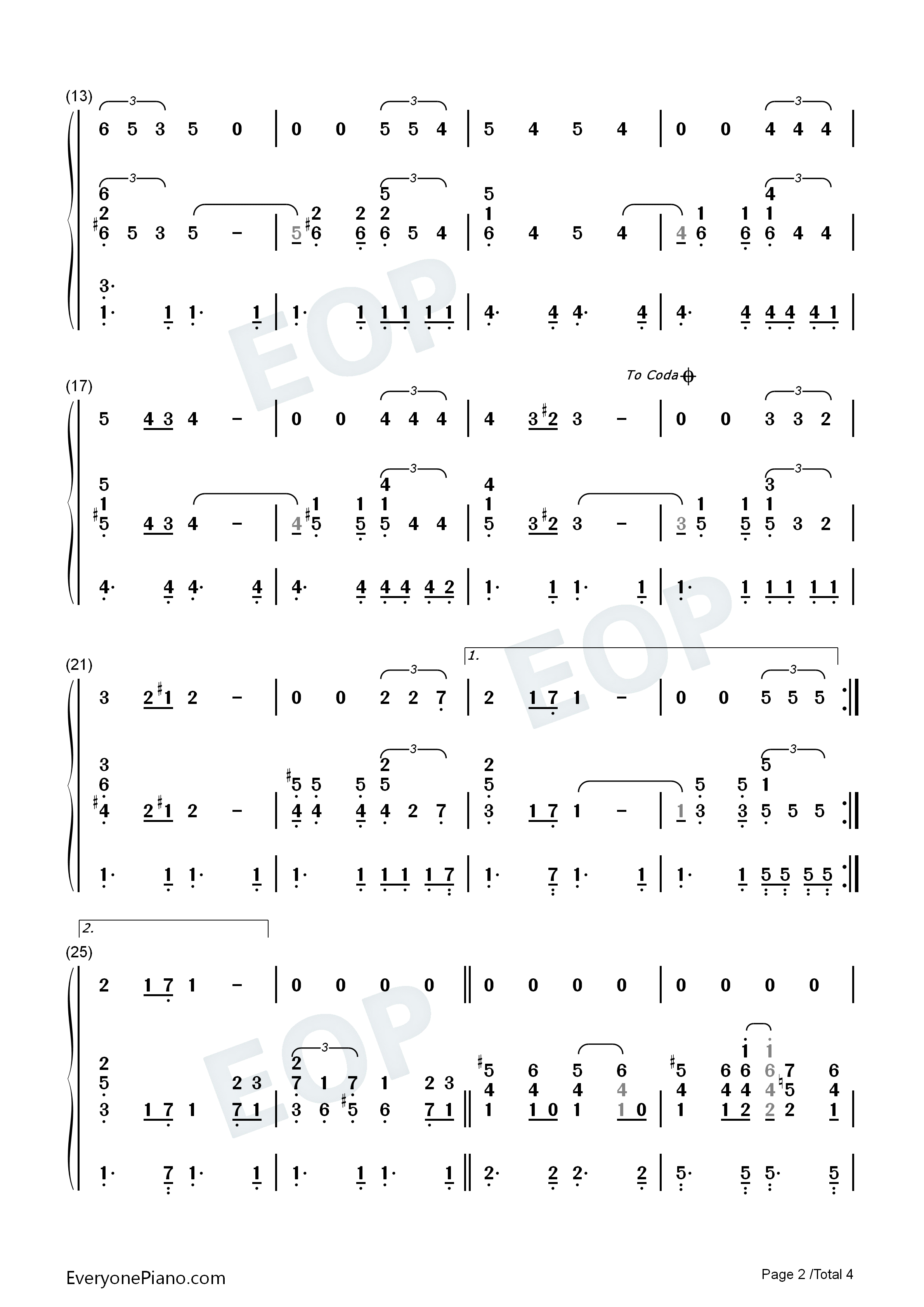 Can't_Take_My_Eyes_Off_You钢琴简谱_Bob_Crewe__Bob_Gaudio演唱