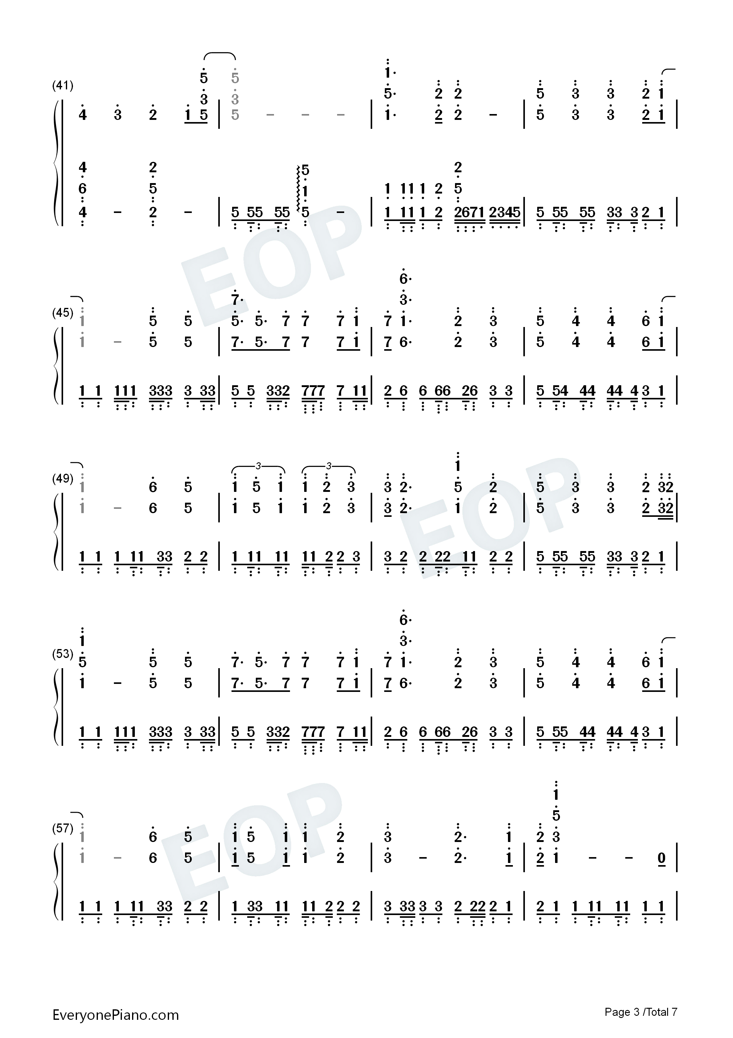 相亲相爱钢琴简谱_容祖儿_王力宏_余翠芝_孙楠演唱