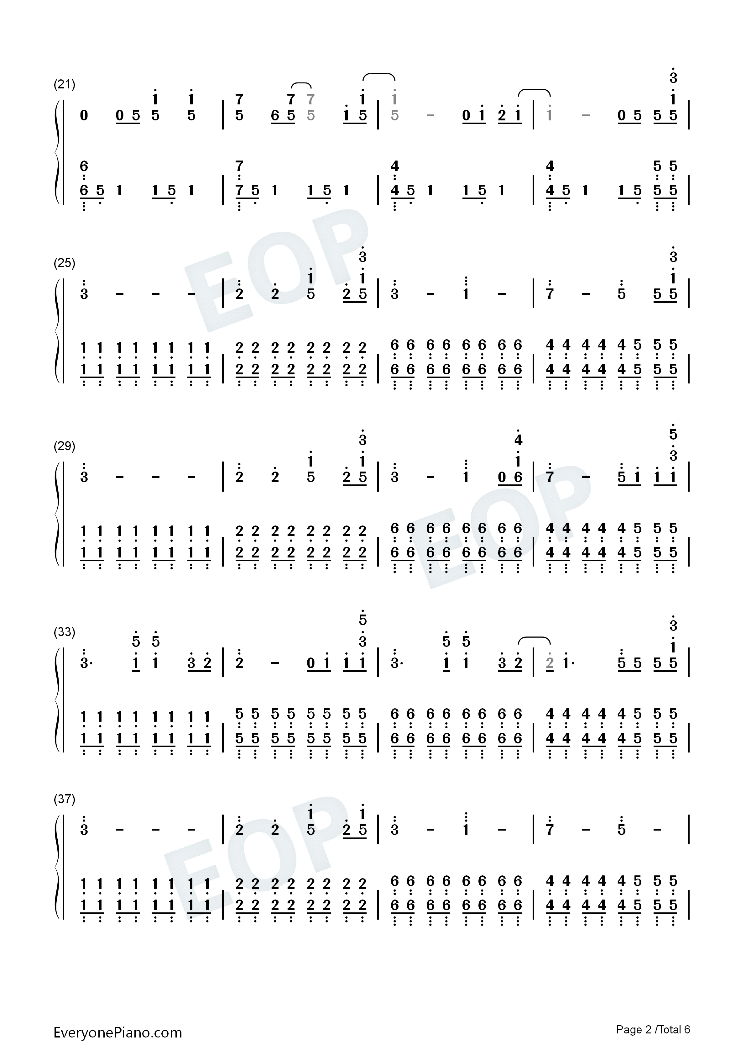 Shadow_of_the_Day钢琴简谱_Linkin_Park演唱